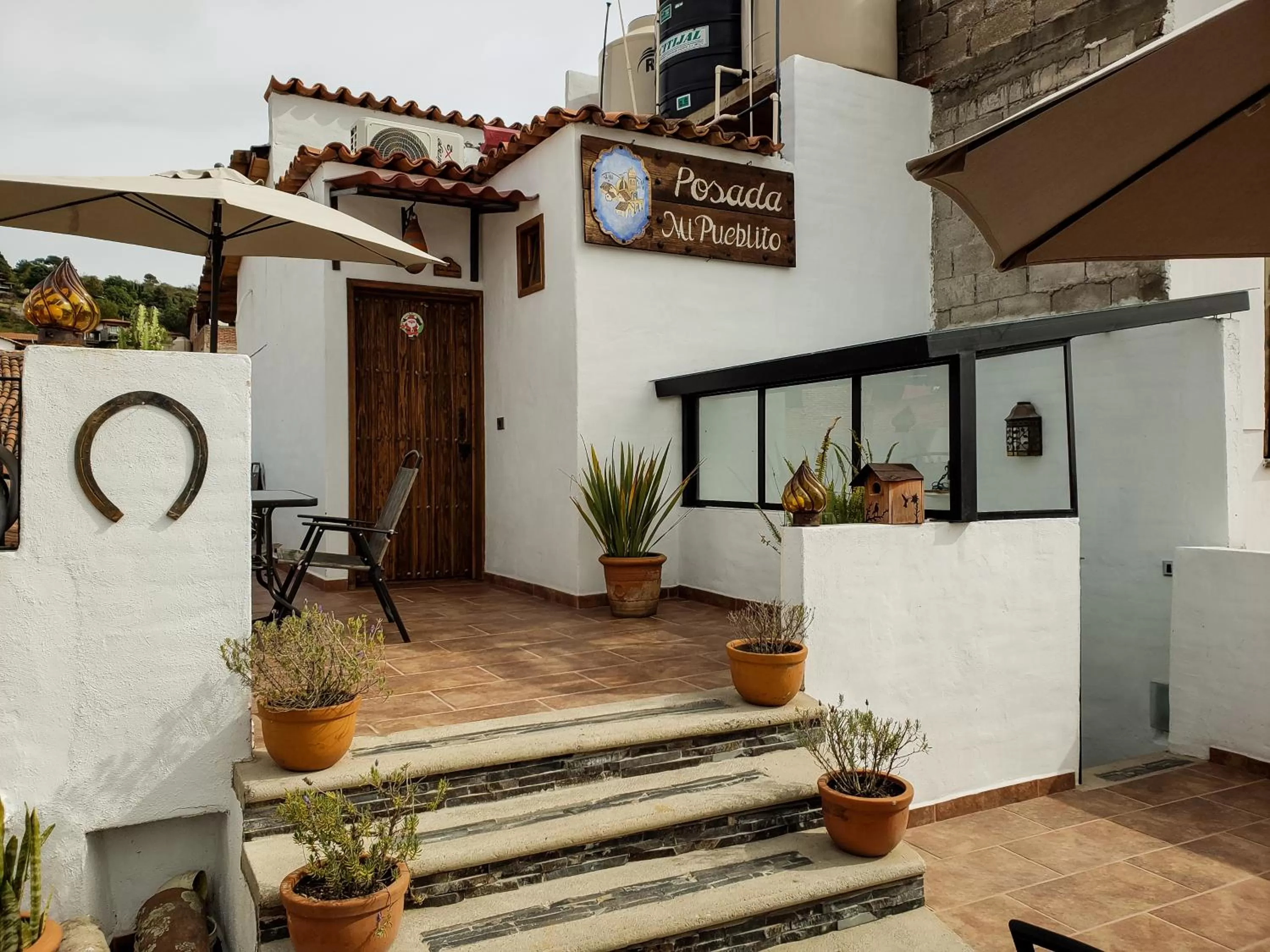 Facade/entrance in Hotel Mi Pueblito Tapalpa