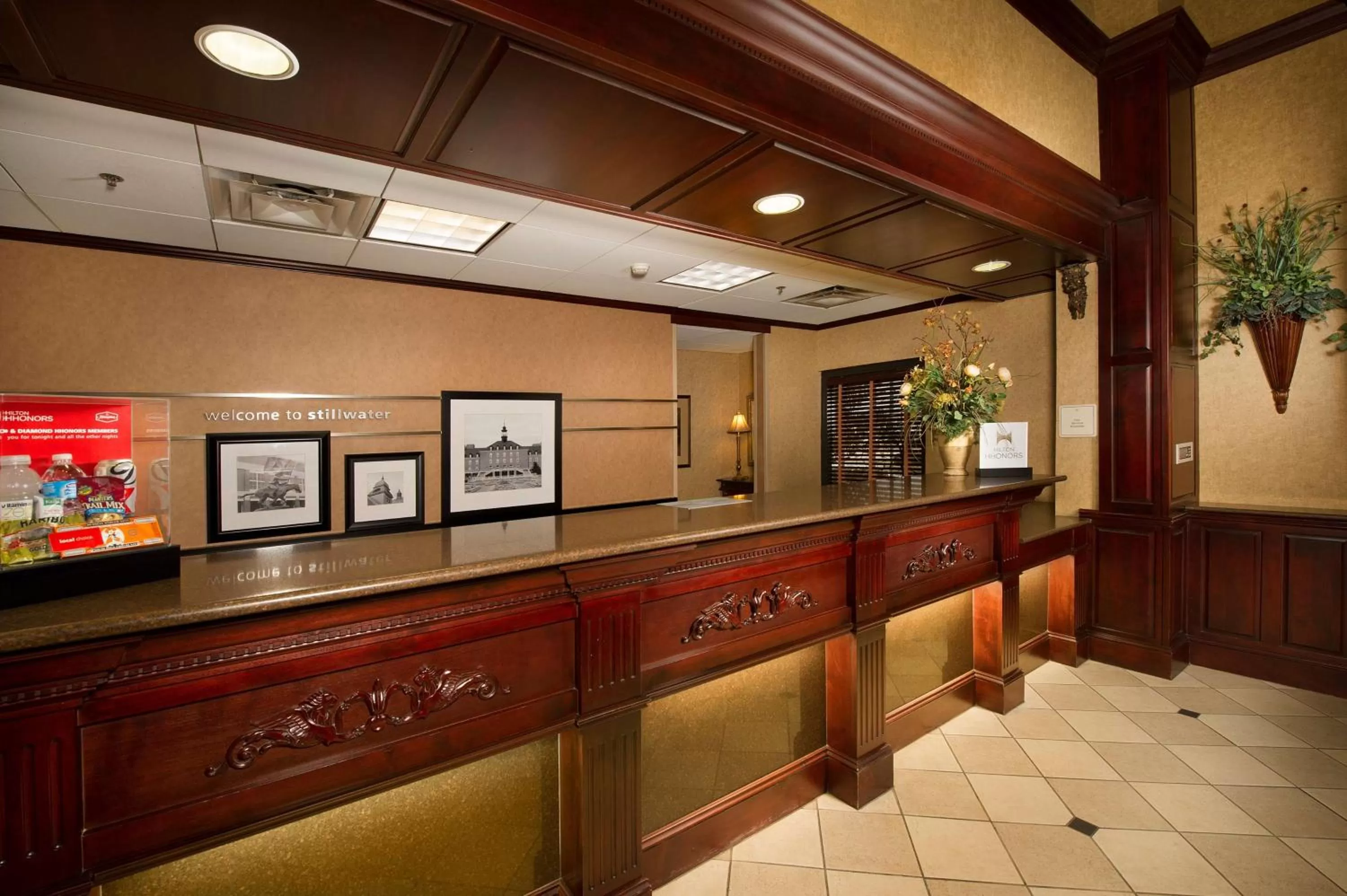 Lobby or reception in Hampton Inn & Suites Stillwater