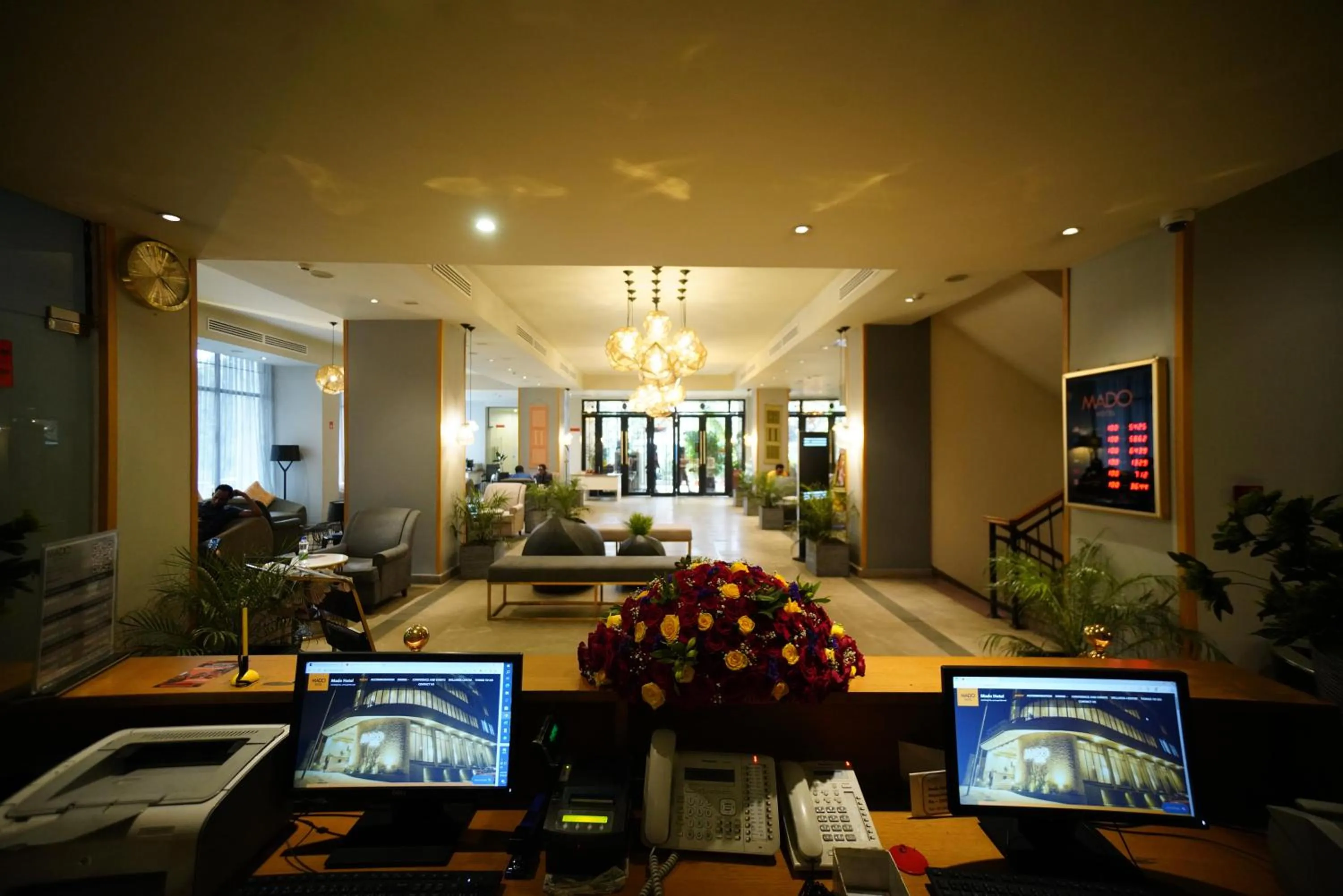 Lobby or reception in Mado Hotel