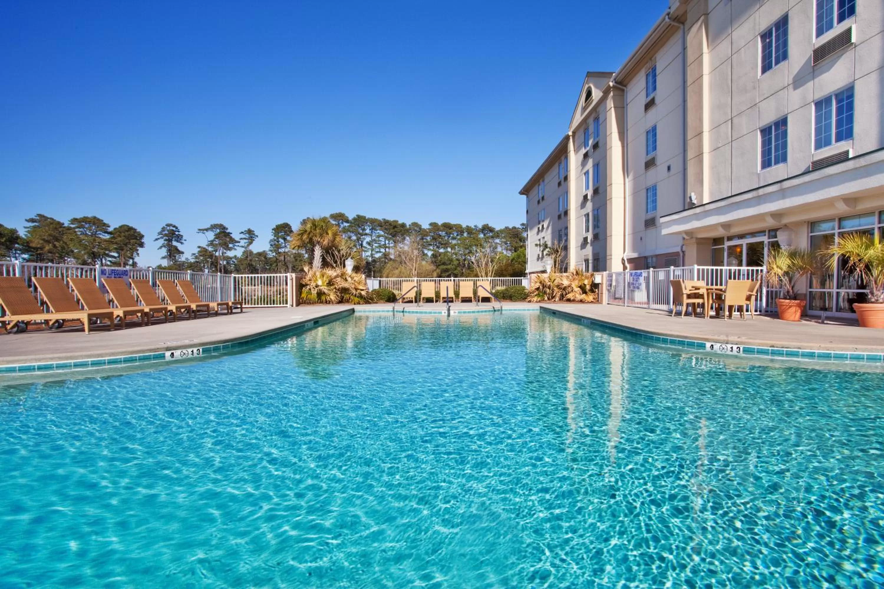 Swimming pool in Holiday Inn Express Myrtle Beach-Broadway at the Beach by IHG