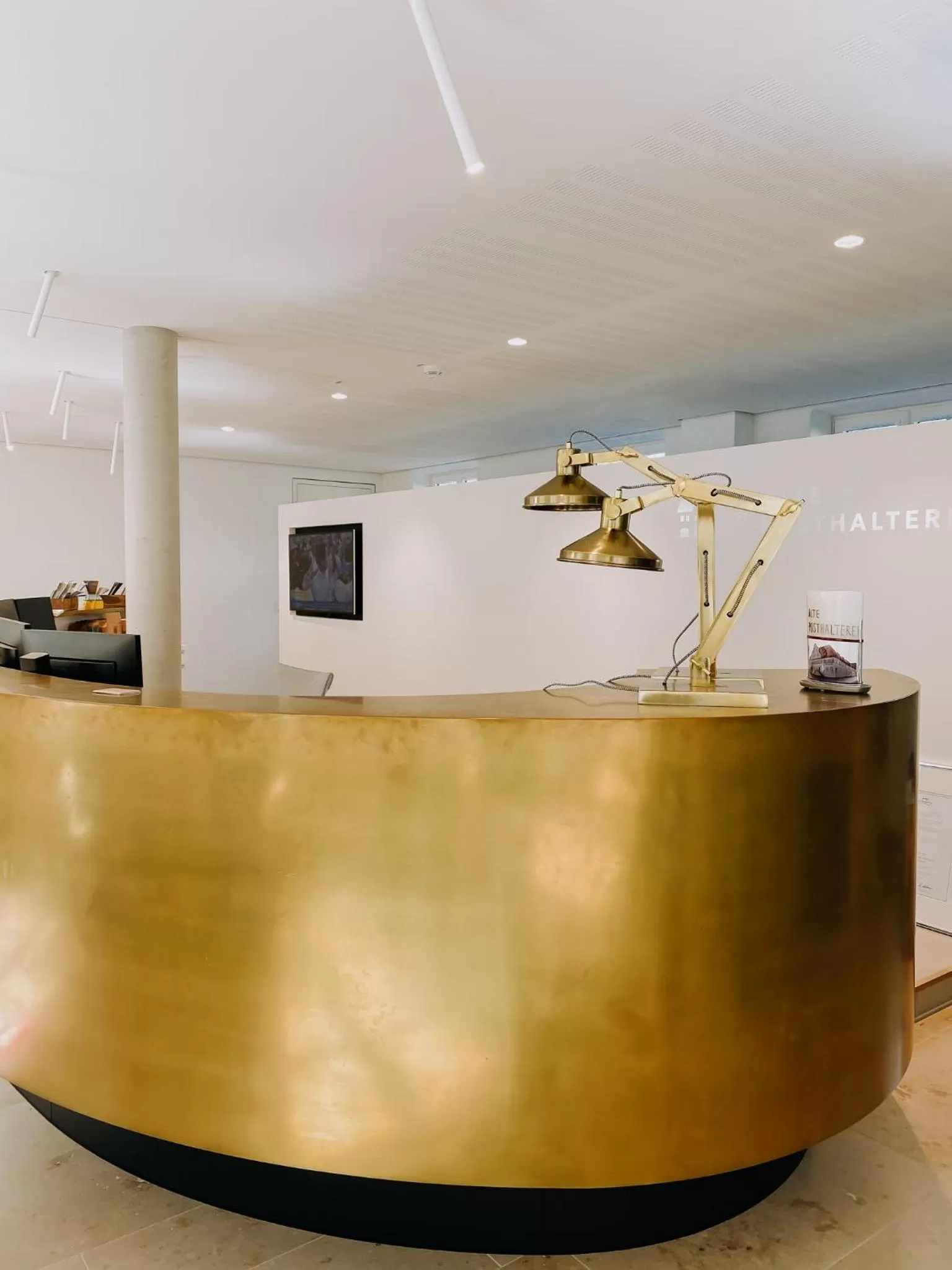 Lobby or reception in Hotel & Restaurant Posthalterei