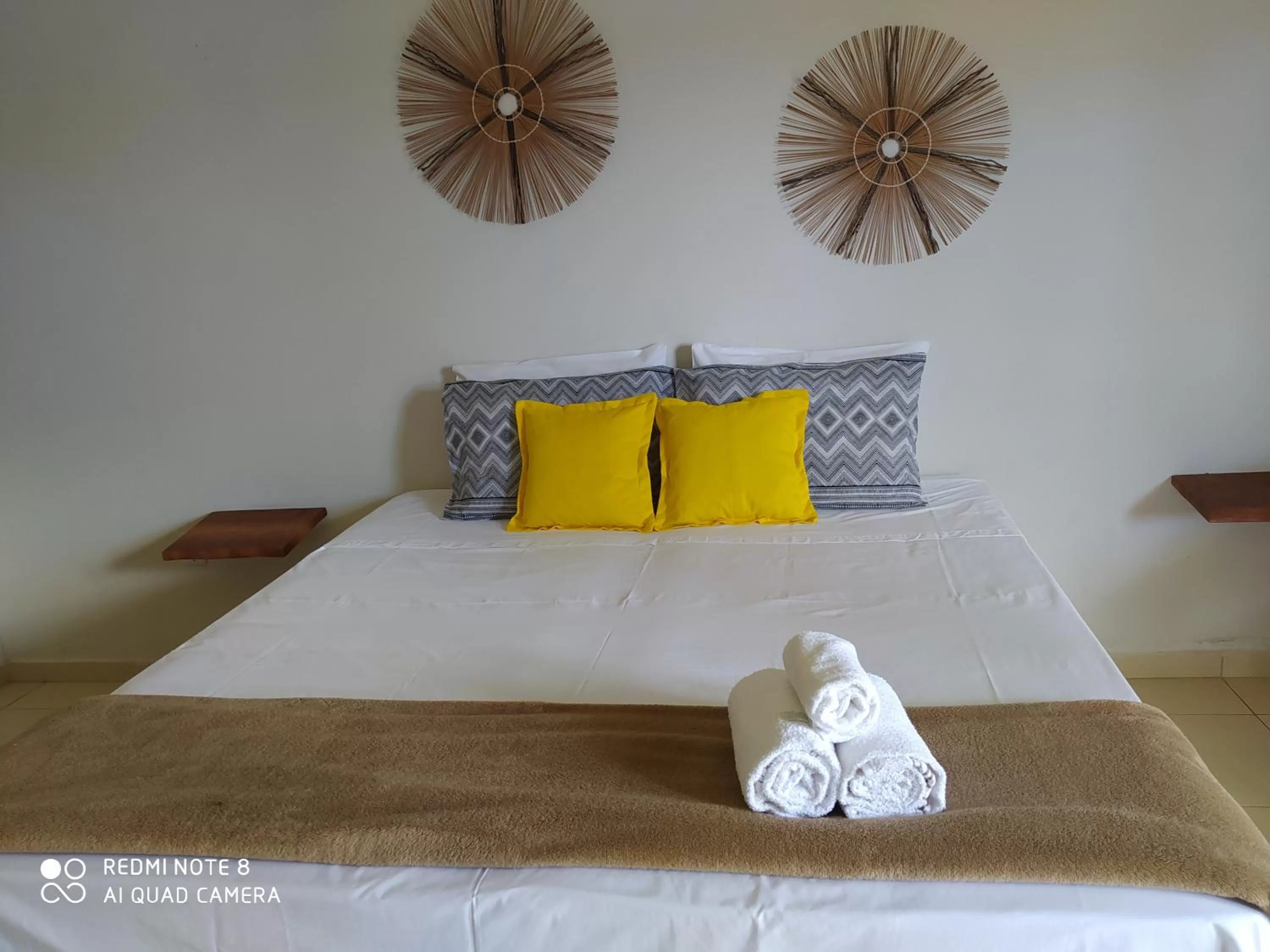 Bed in Pousada Quinta do Patacho