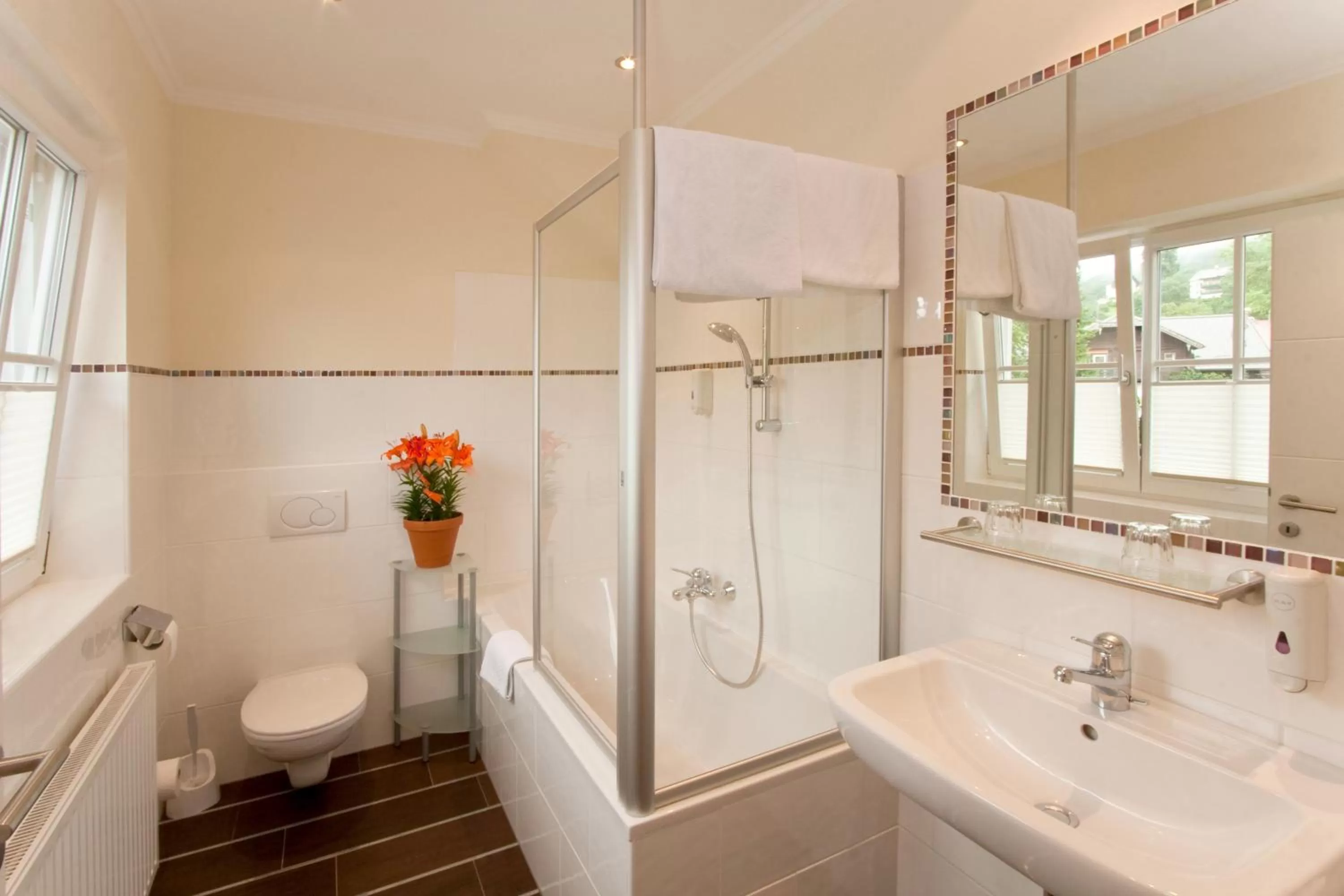 Toilet in Hotel Krone