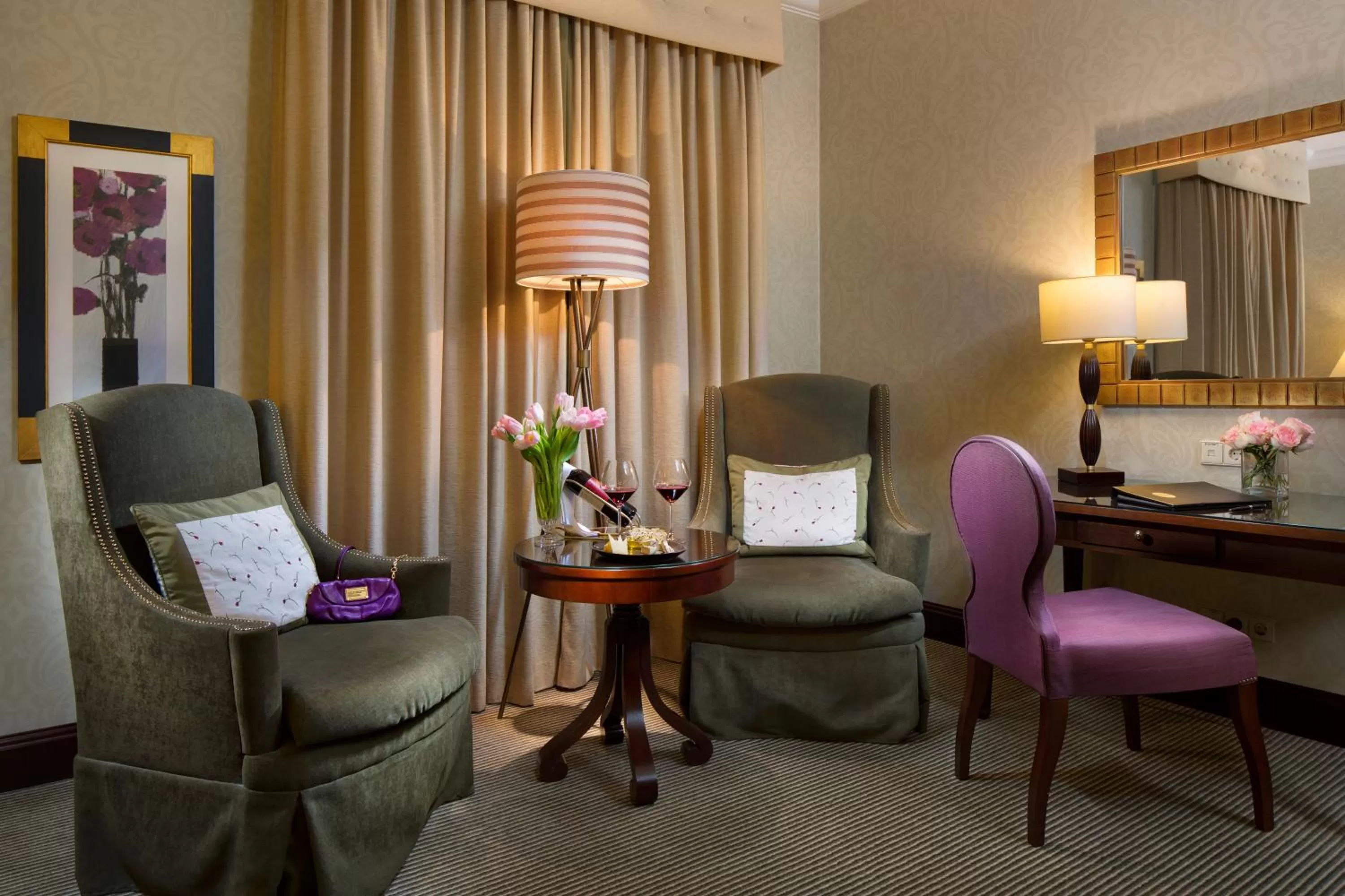 Bed in Esplanade Zagreb Hotel