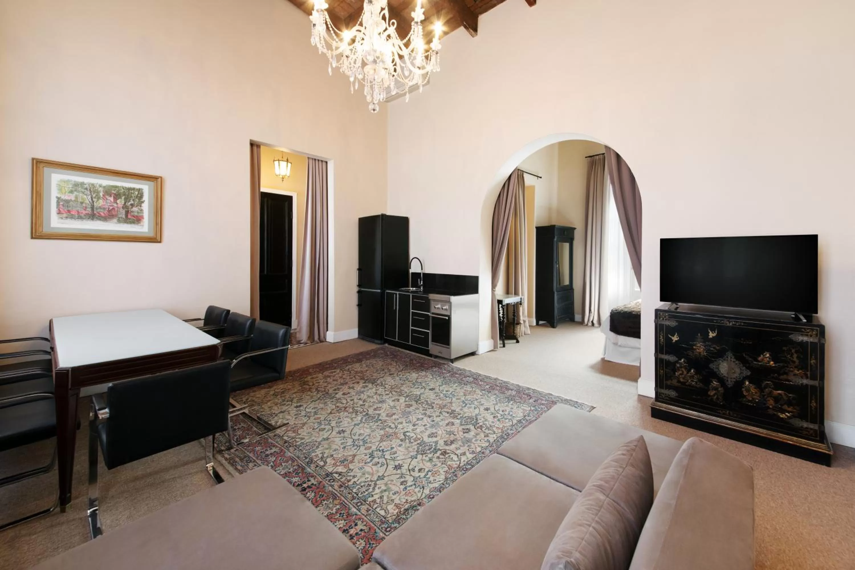 Living room in Hotel del Casco