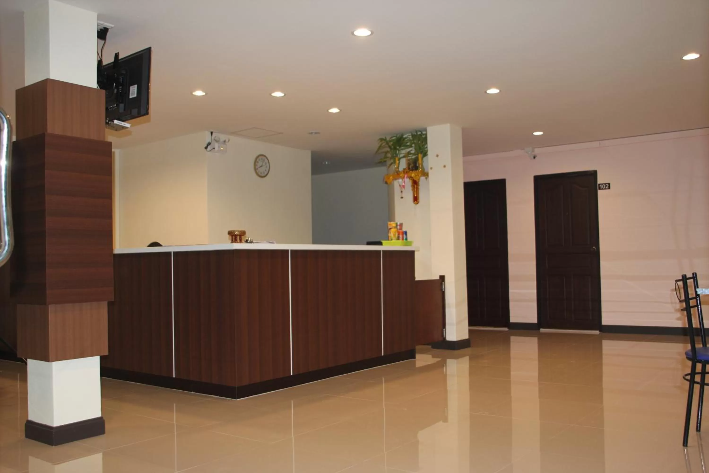Lobby or reception in Baansiri Chiangrai