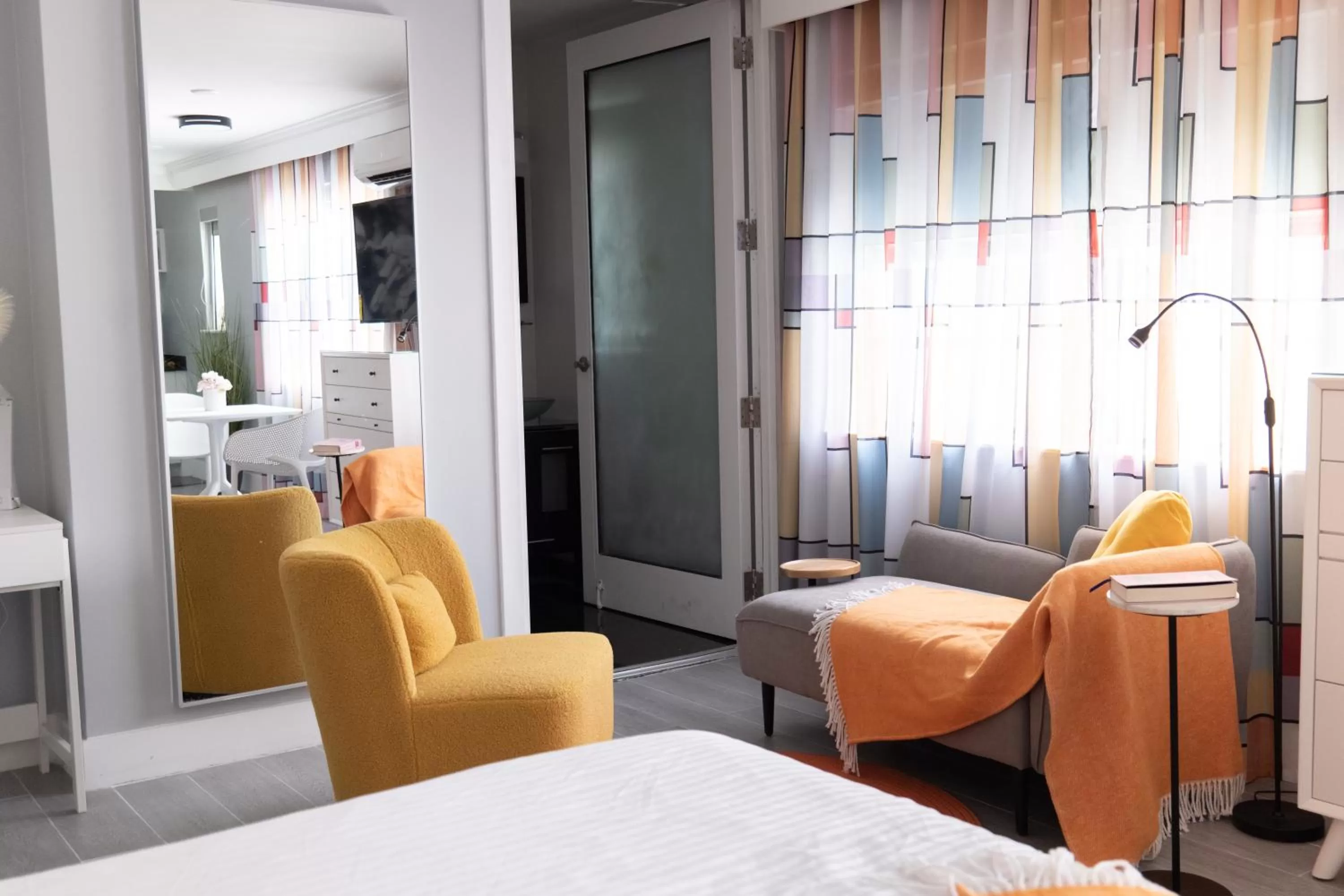 Living room, Bed in Fashion Boutique Hotel