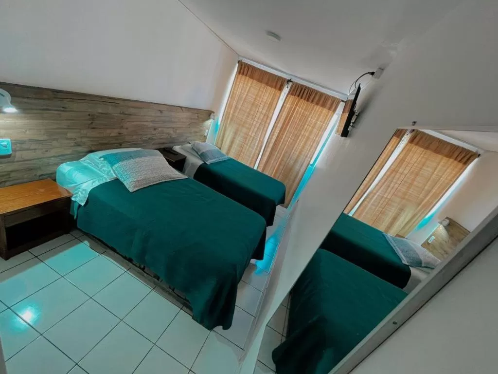 Bed in Hotel Plaza Colon