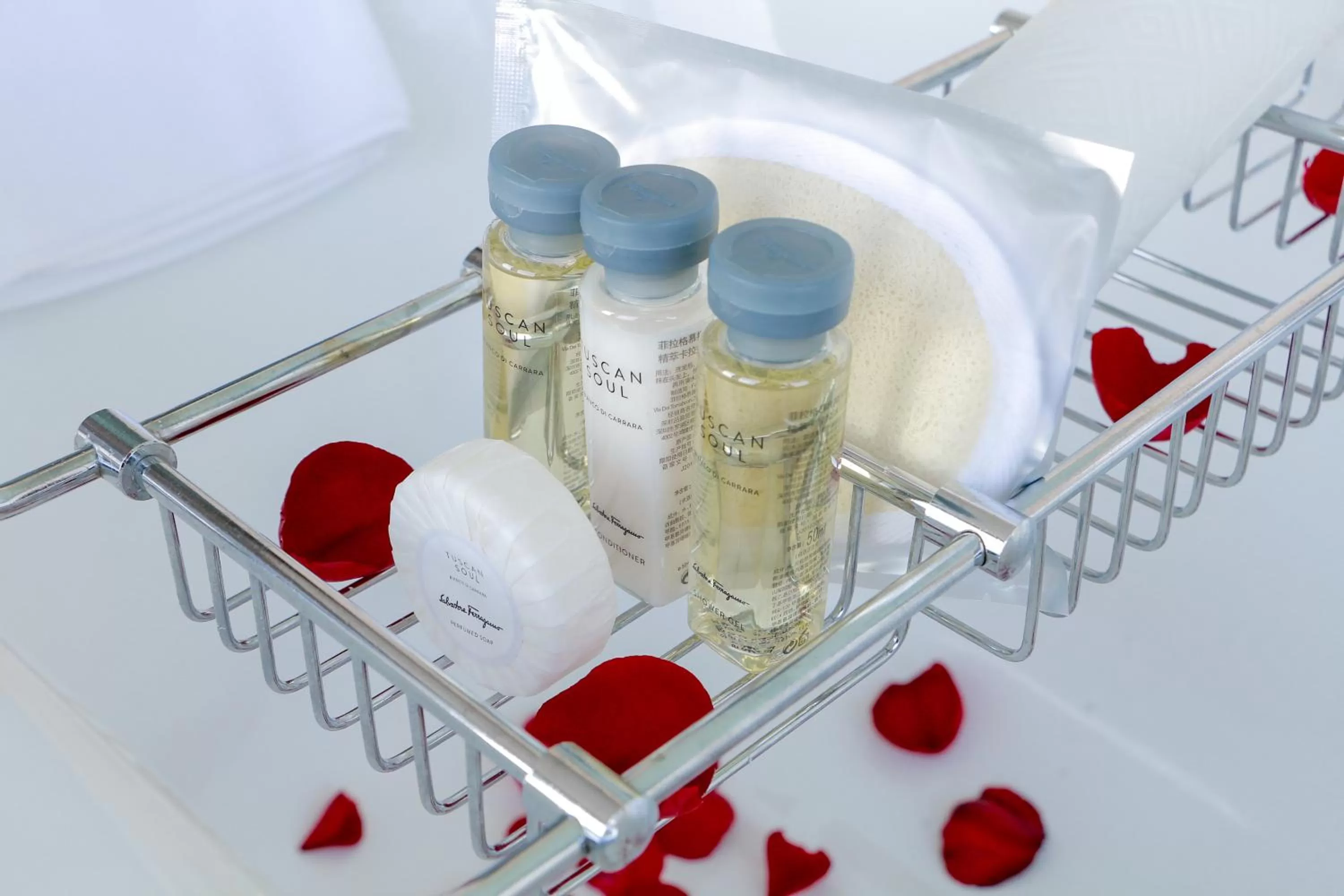 Bathroom in InterContinental Nanjing by IHG