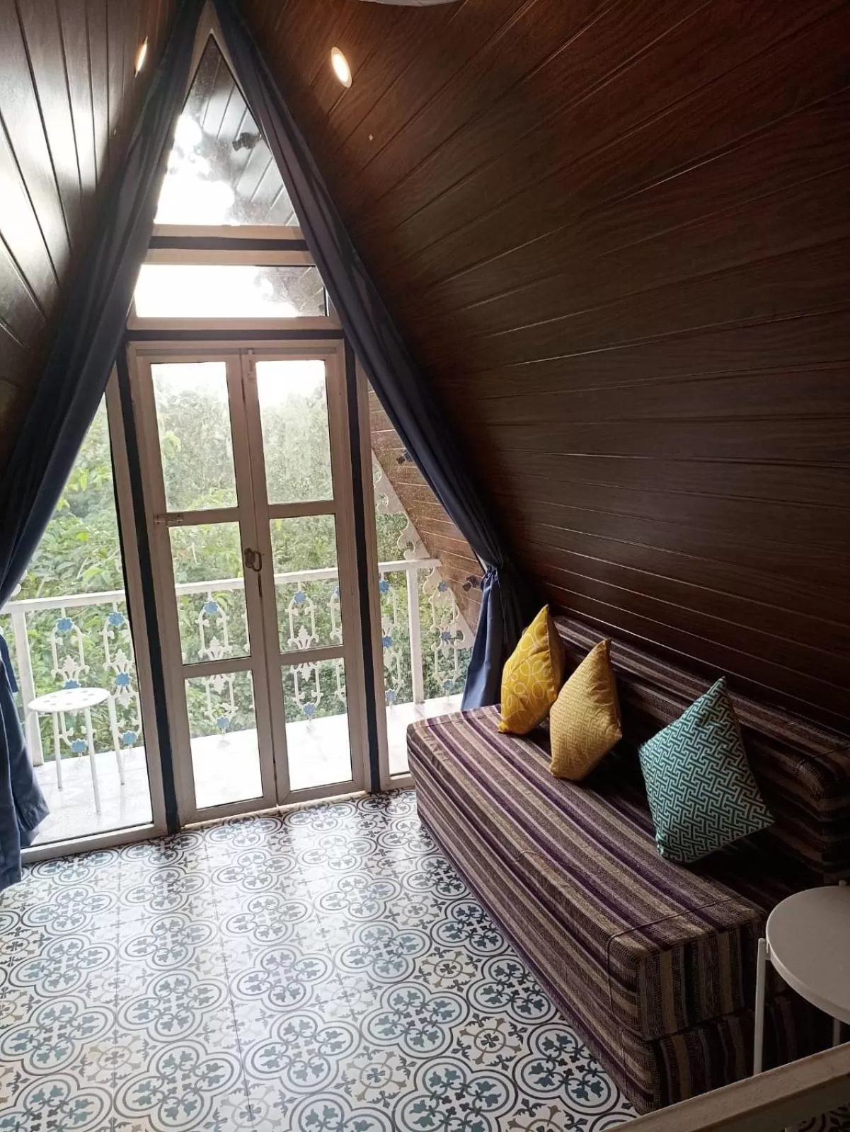 Living room in Porsu