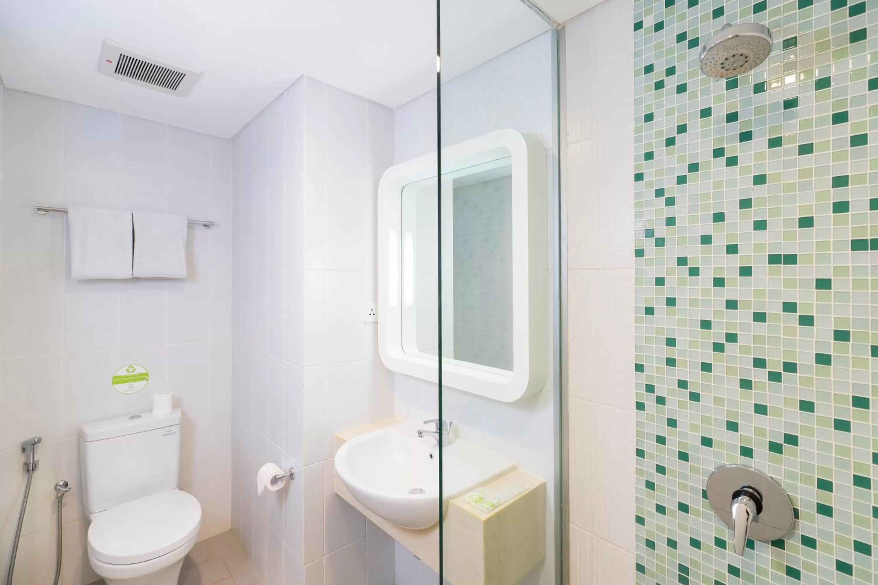 Shower in Zest Legian by Swiss-Belhotel International