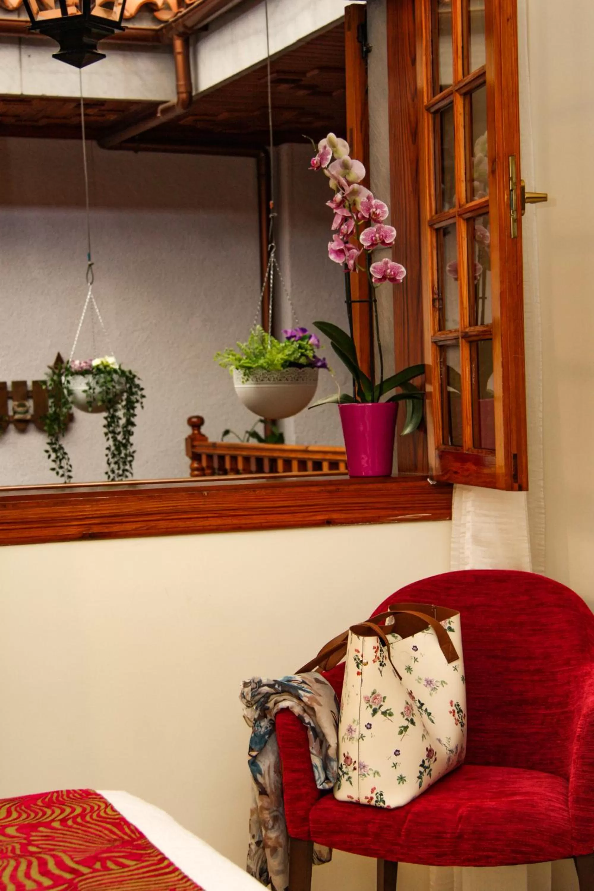 Inner courtyard view in Il Sogno di Gio de la Laguna