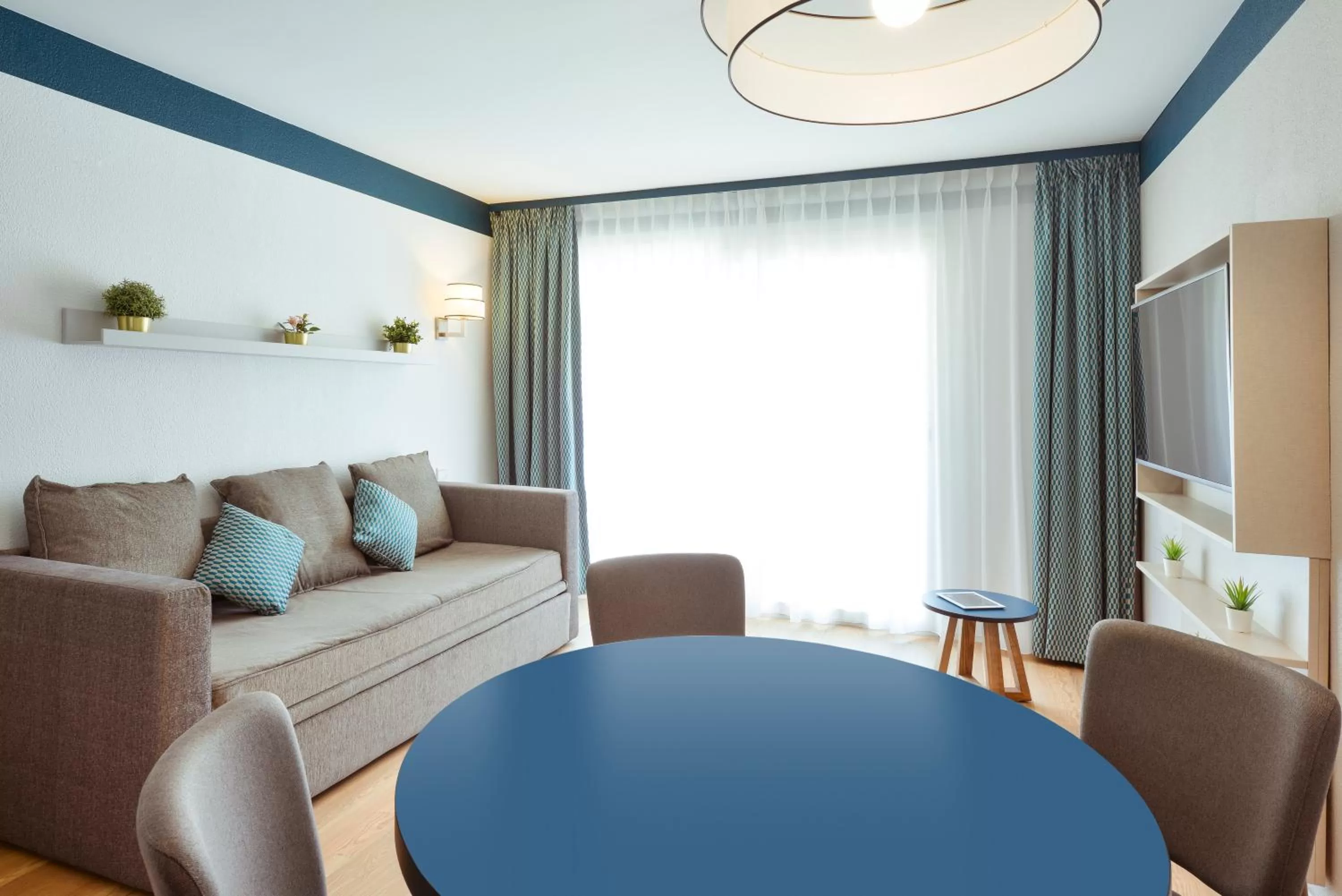 Seating area in Aparthotel Adagio Monaco Palais Joséphine