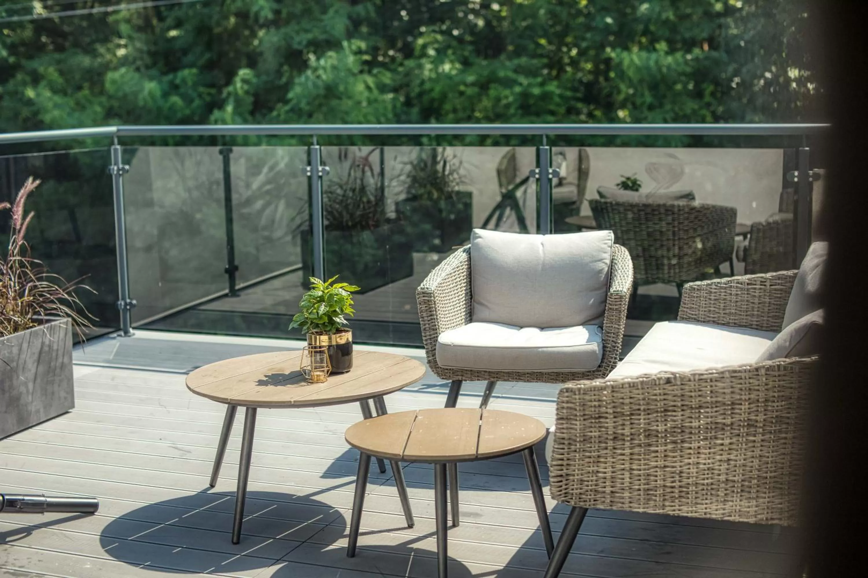 Balcony/Terrace in Hotel Biały Dom