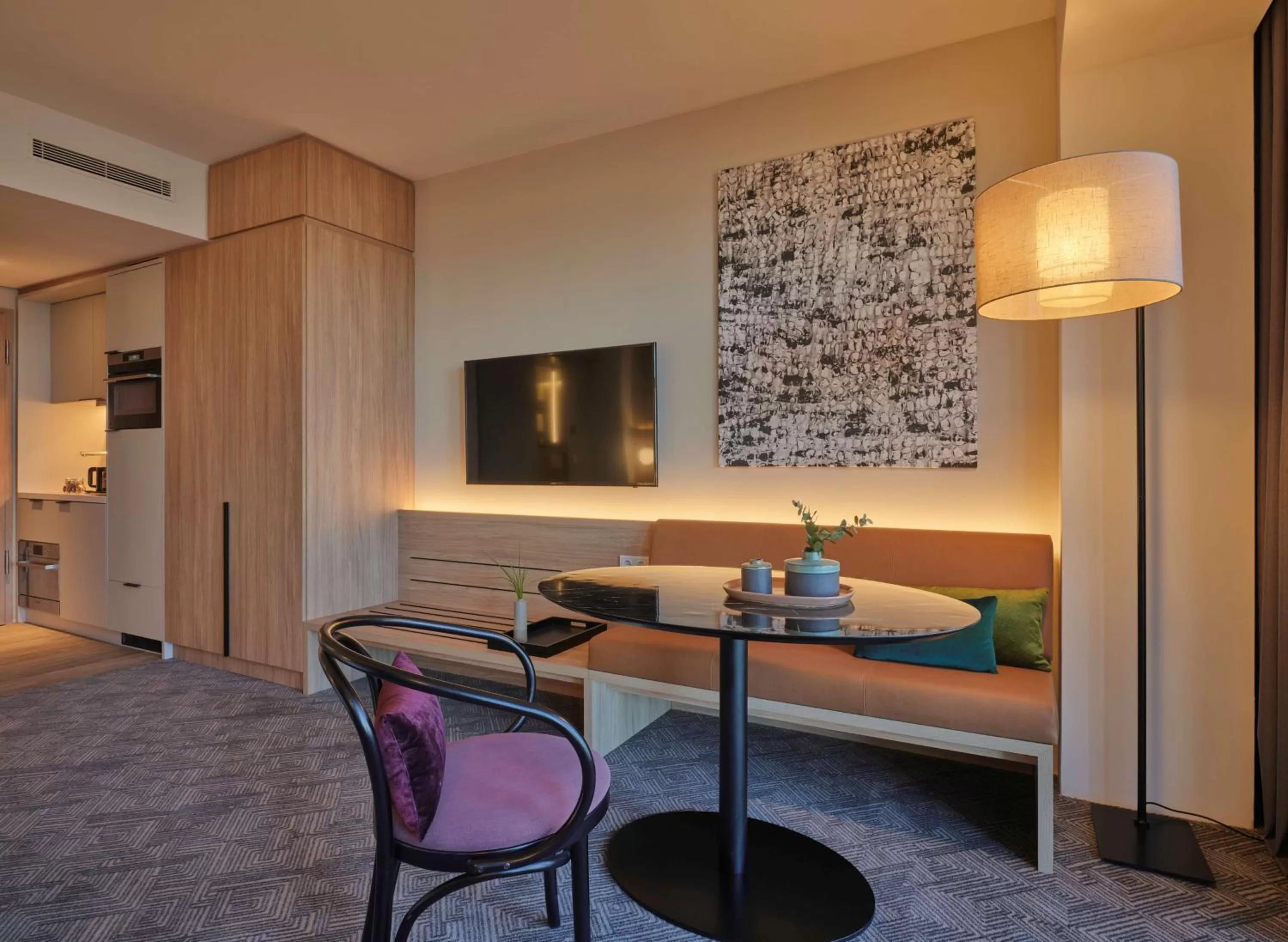 Bedroom in Adina Apartment Hotel Munich