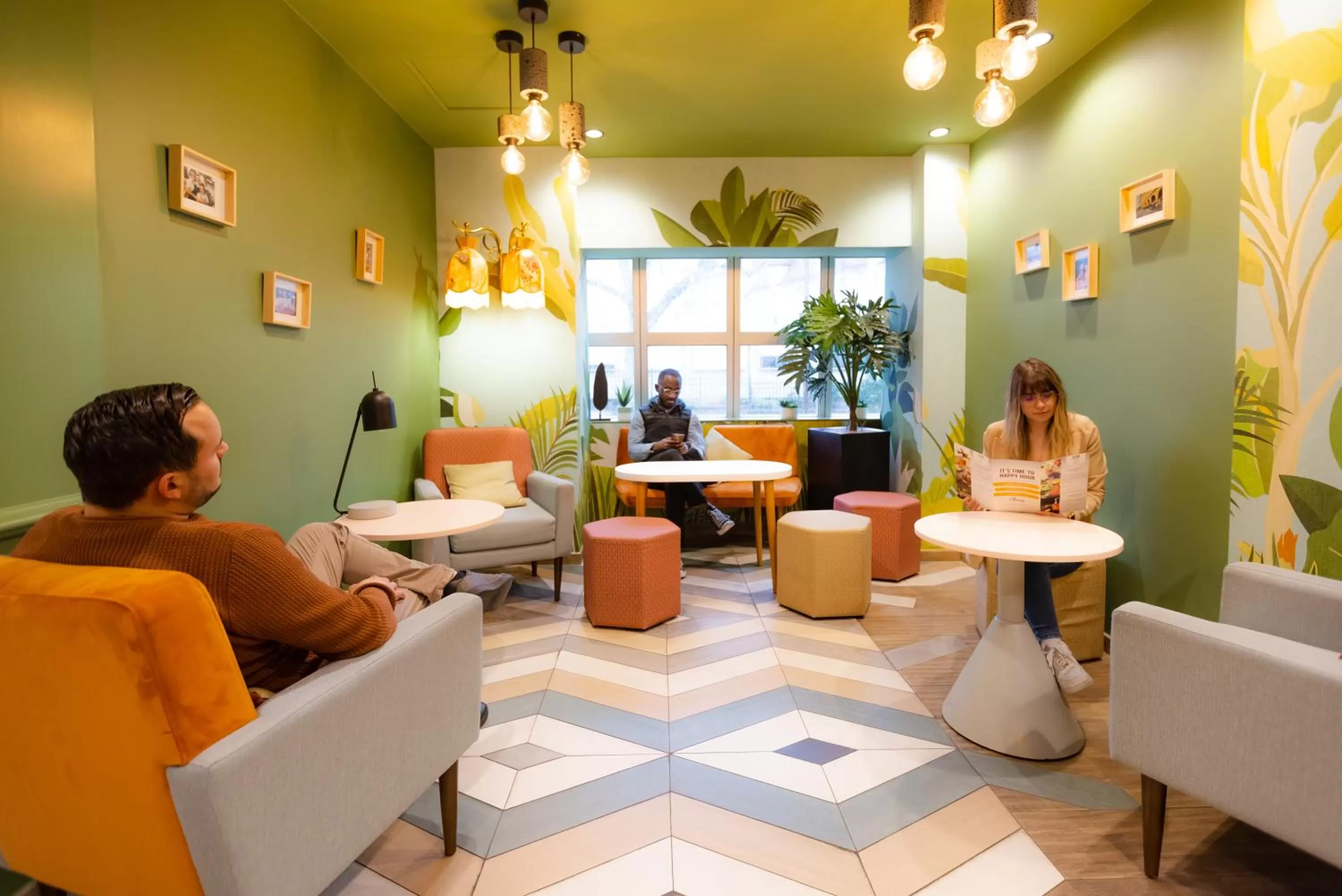 Living room in ibis Besançon Centre la City