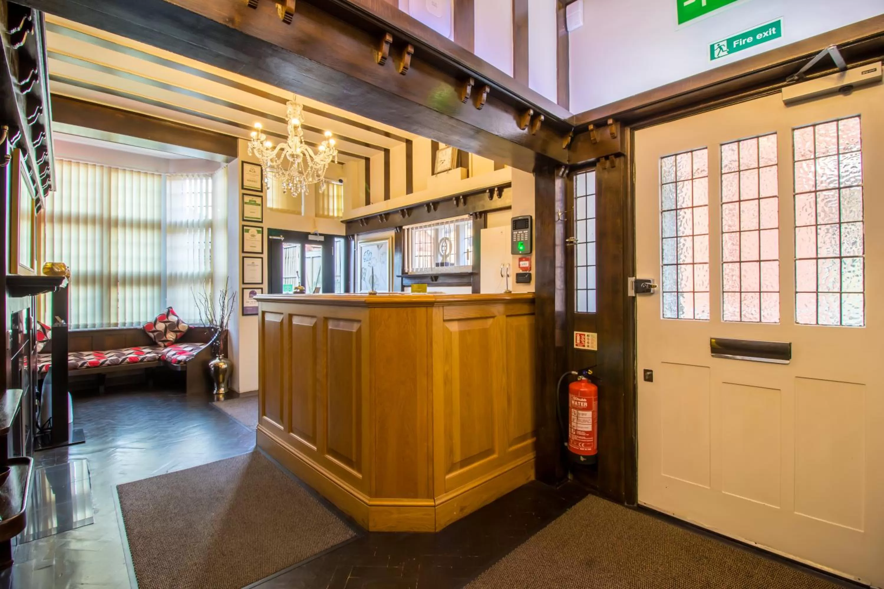 Lobby or reception in A Park View Hotel