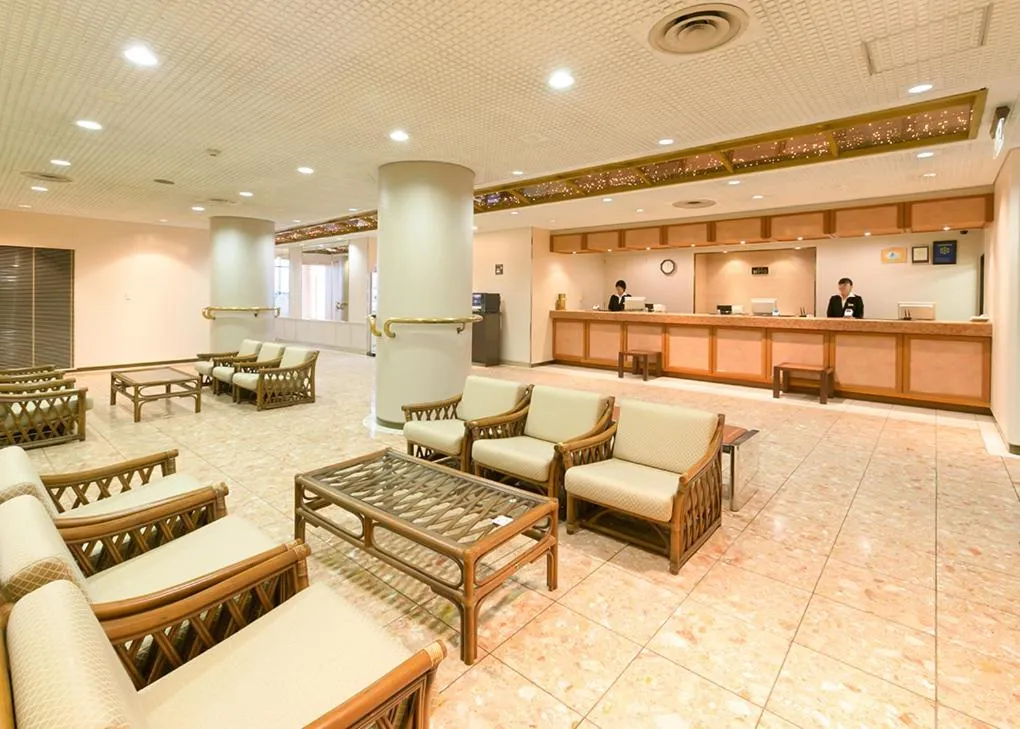 Lobby or reception in Koriyama Washington Hotel