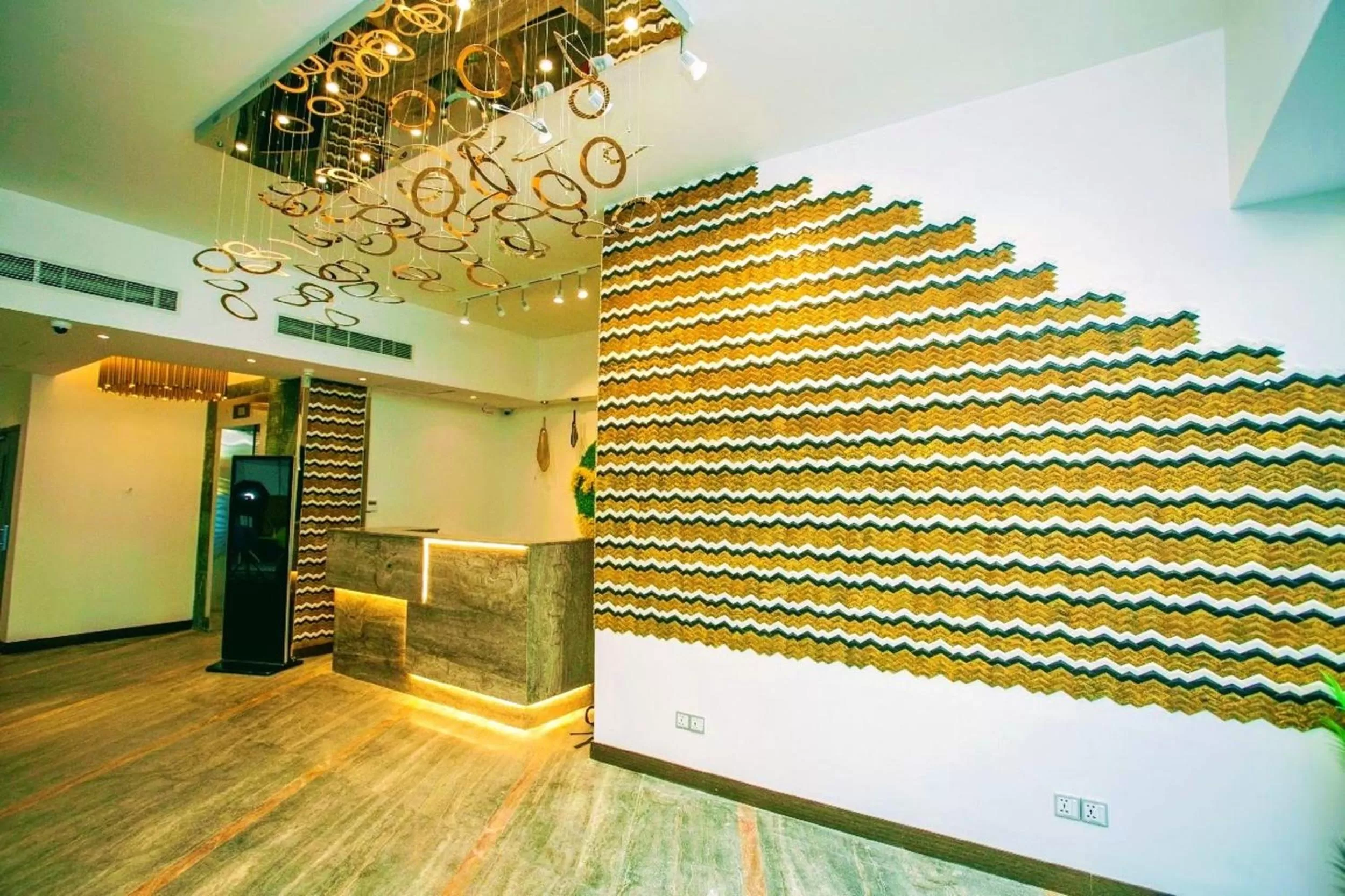 Lobby or reception in Hotel Omni Residency Dhaka