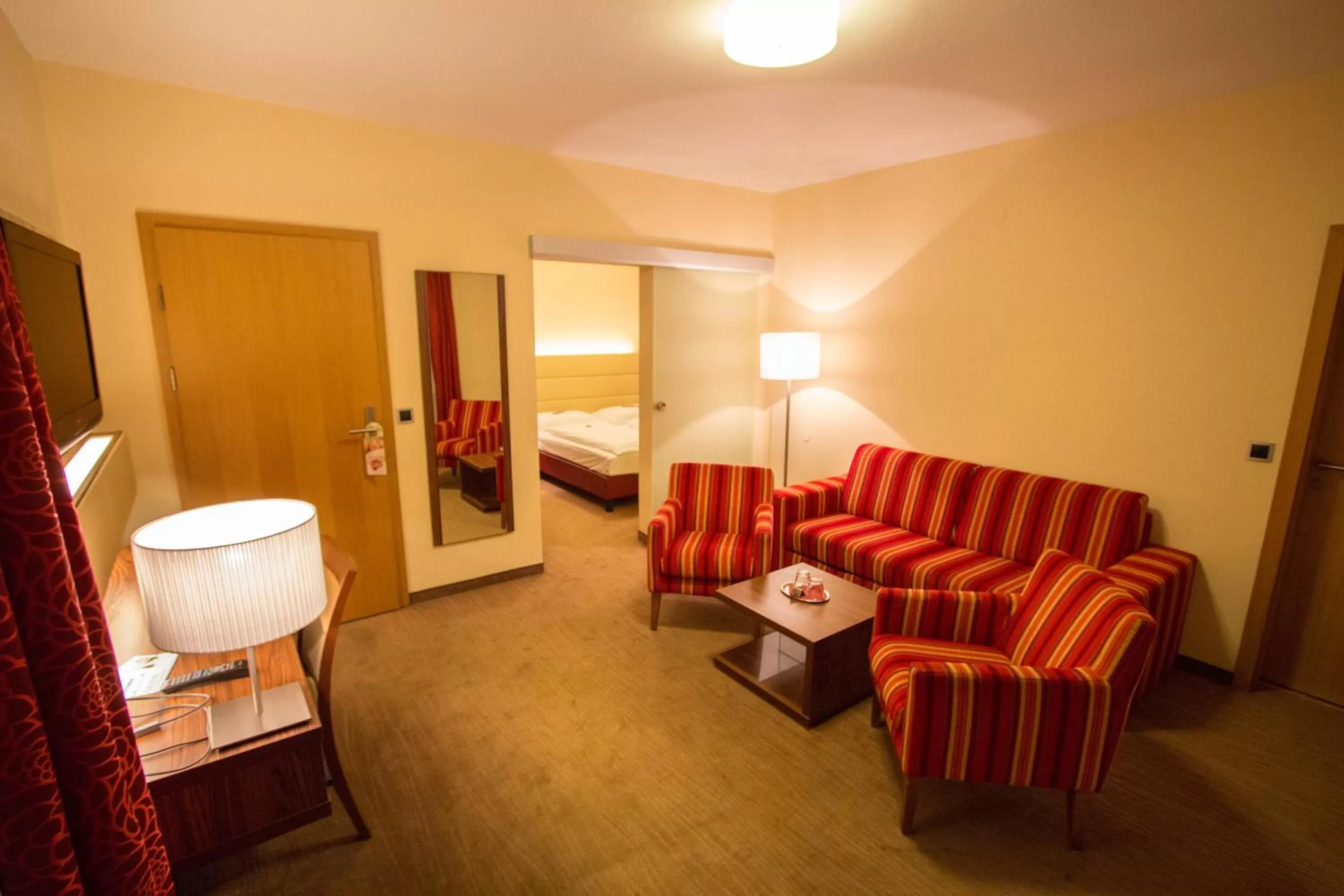 Living room, Seating Area in SCHÖNIS-Landhotel