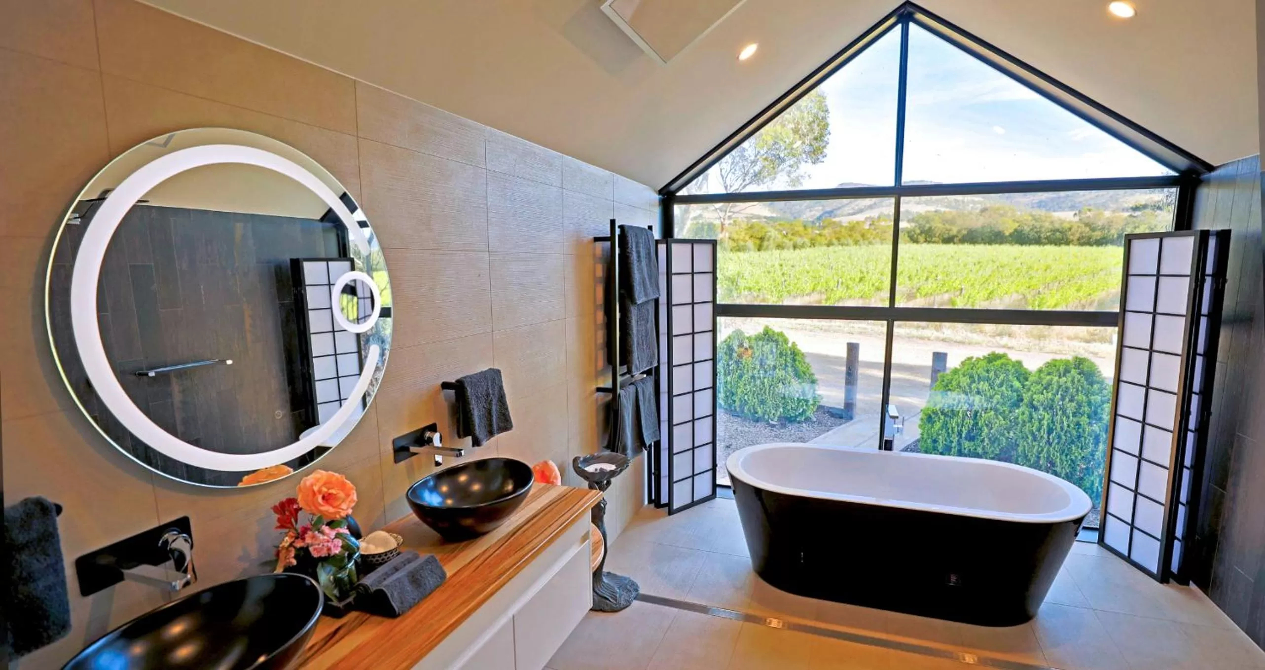 Bathroom in The Old Chaff Mill Organic Vineyard Retreat
