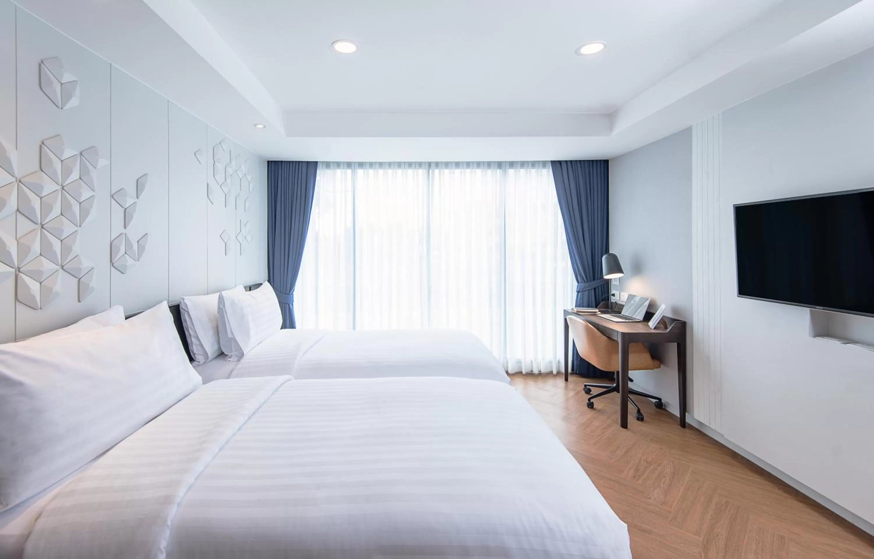 Bed in Amanta Hotel & Residence Sathorn