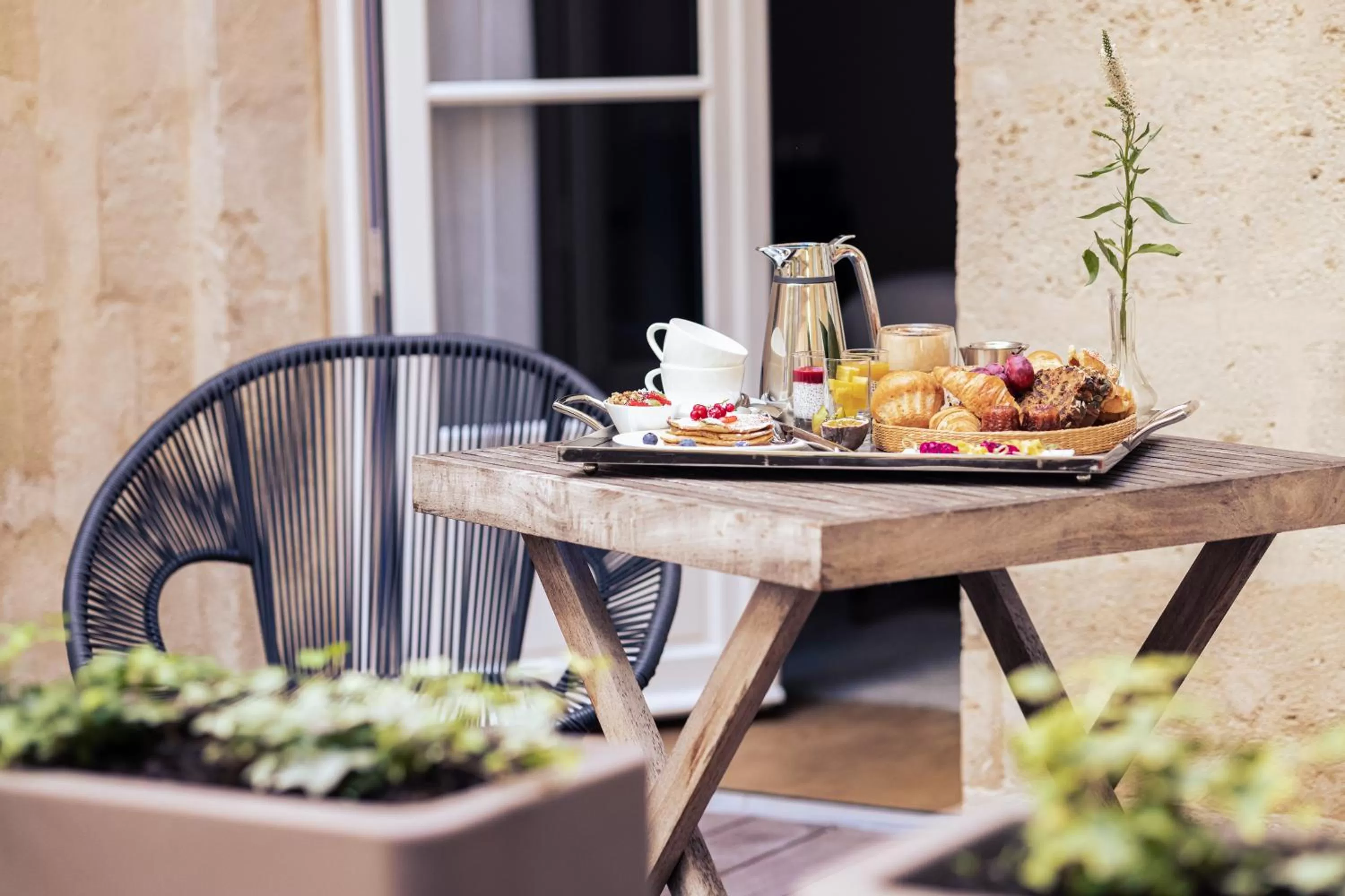 Breakfast in Villas Foch Boutique Hotel & Spa Bordeaux