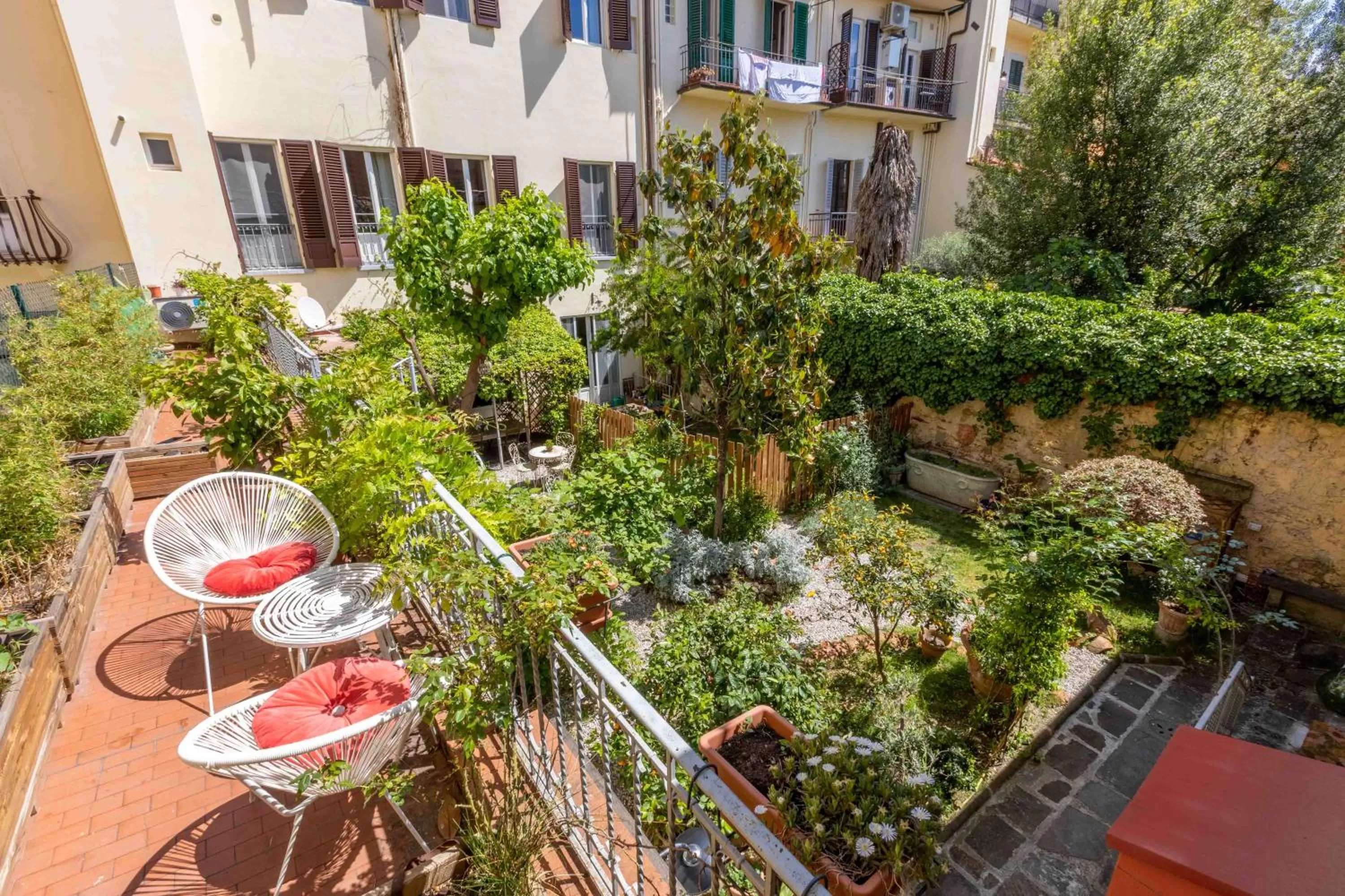 Balcony/Terrace in Secret Garden Firenze B&B