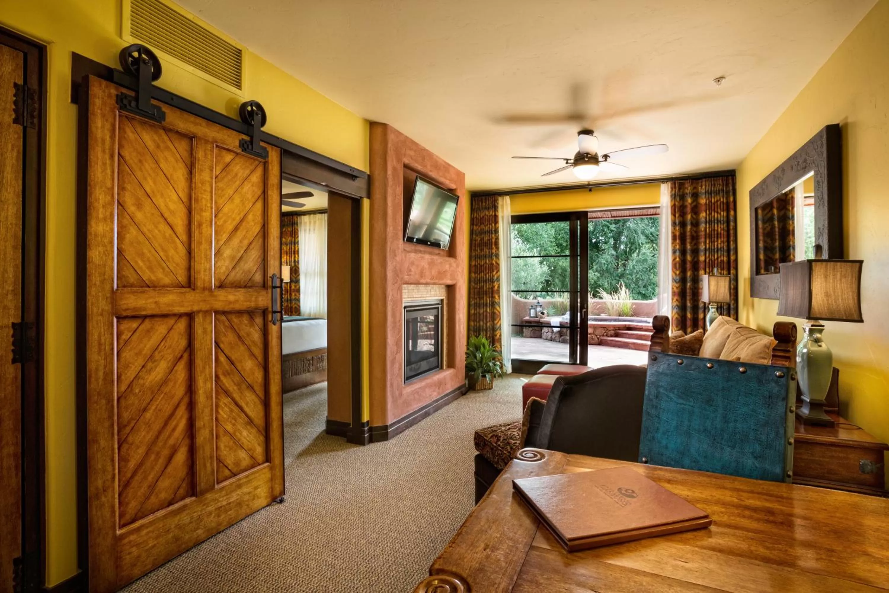 Library in Gateway Canyons Resort, a Noble House Resort