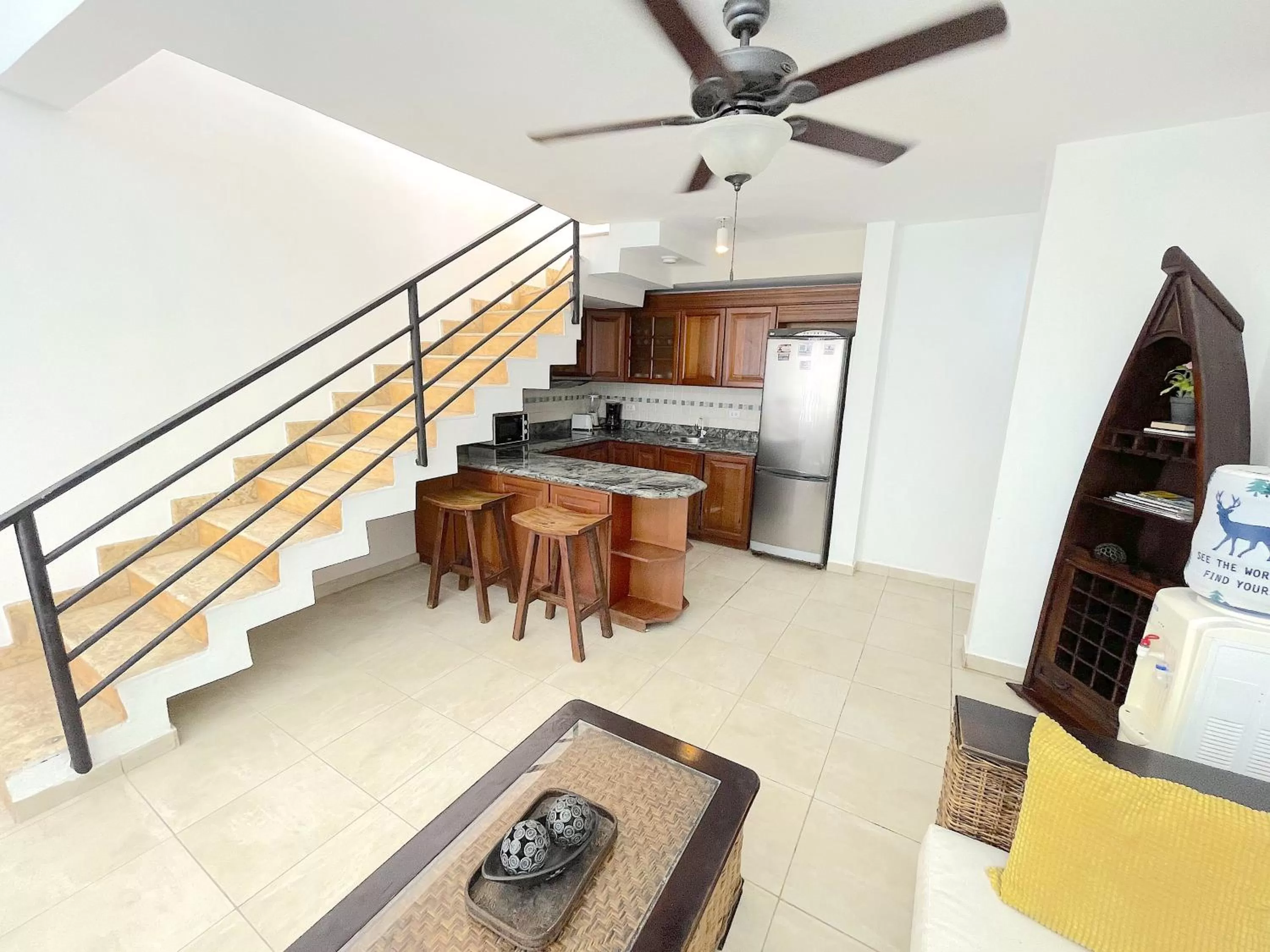 Kitchen or kitchenette in CARIBBEAN GALAXY HOTEL Los Corales BAVARO BEACH CLUB & SPA