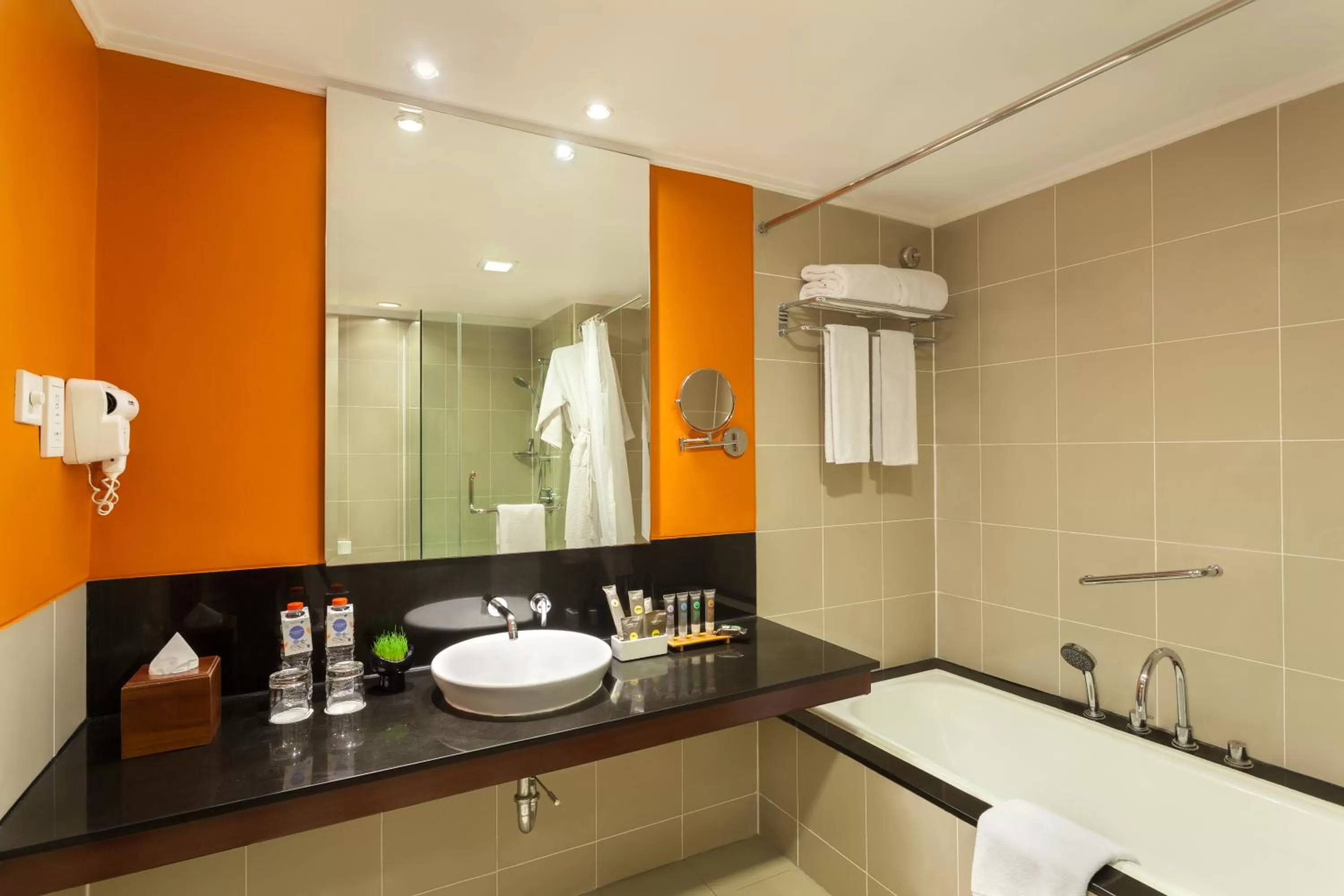 Bathroom in Novotel Semarang