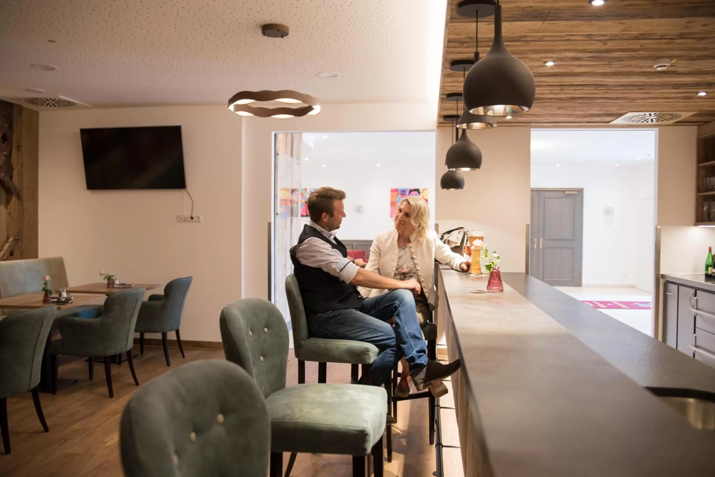 Lounge or bar in Hotel Räucherhansl