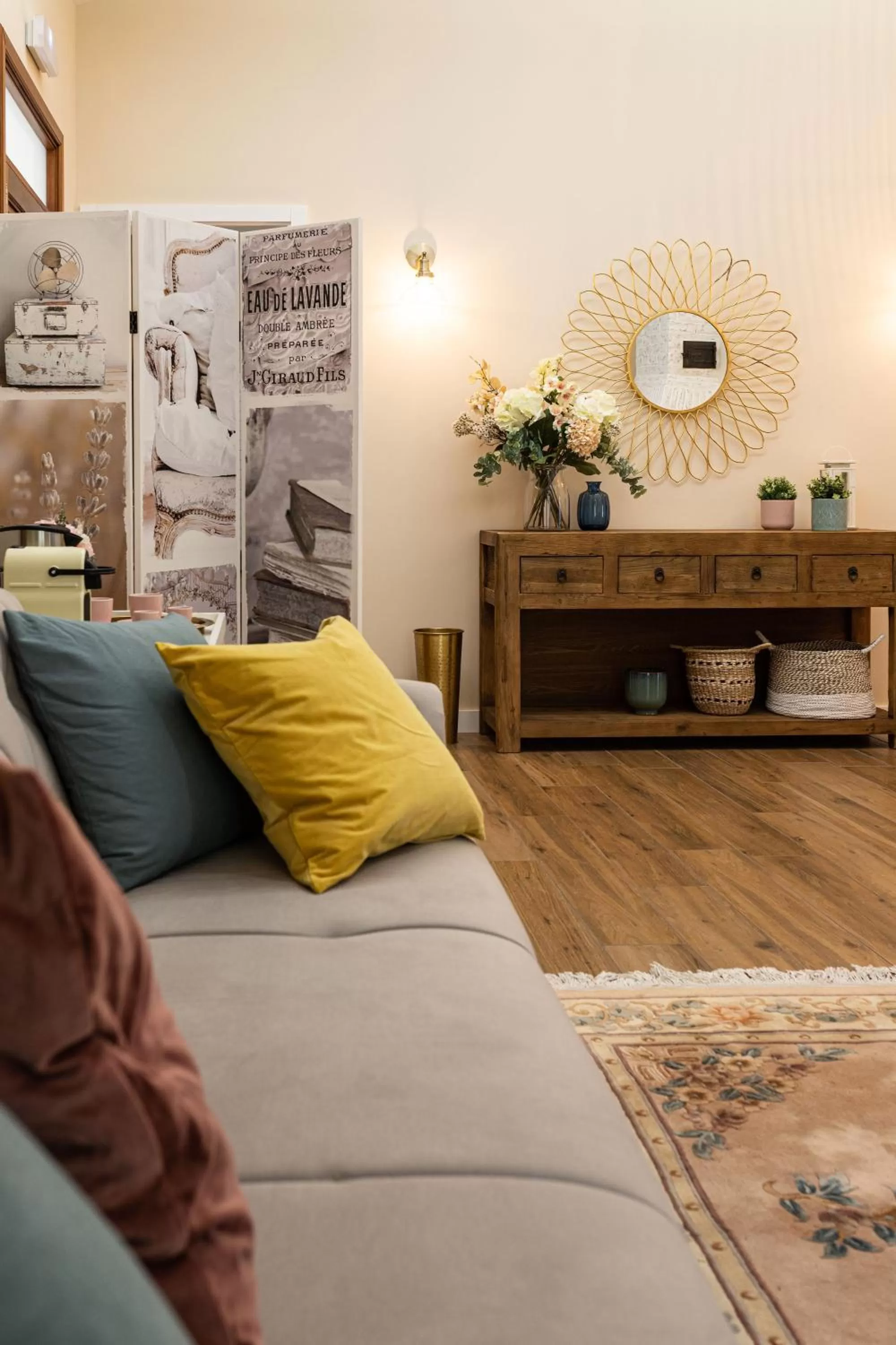 Living room in Hotel Rural Ohana