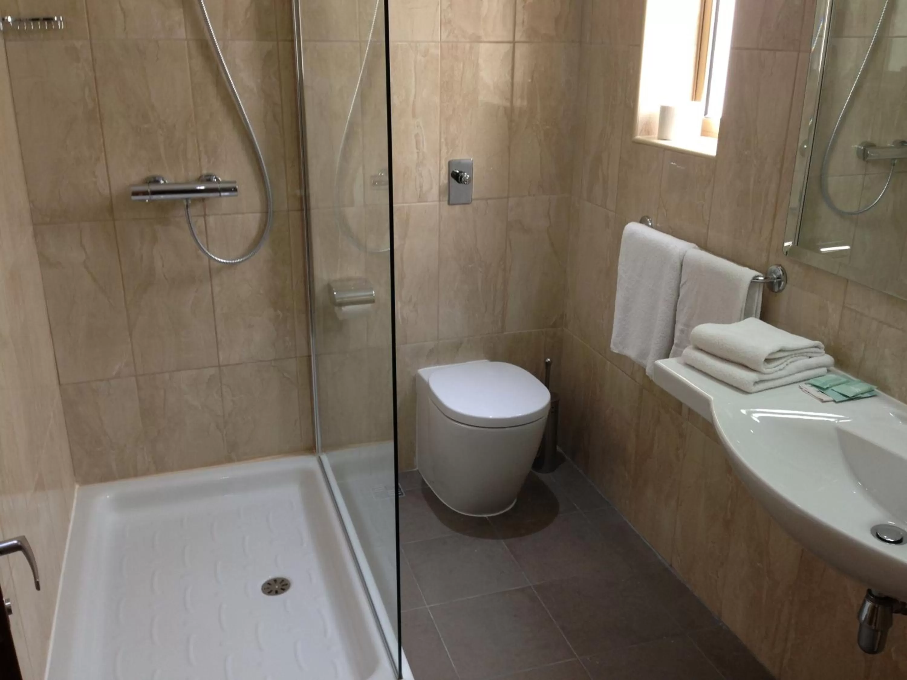 Bathroom in Grand Harbour Hotel