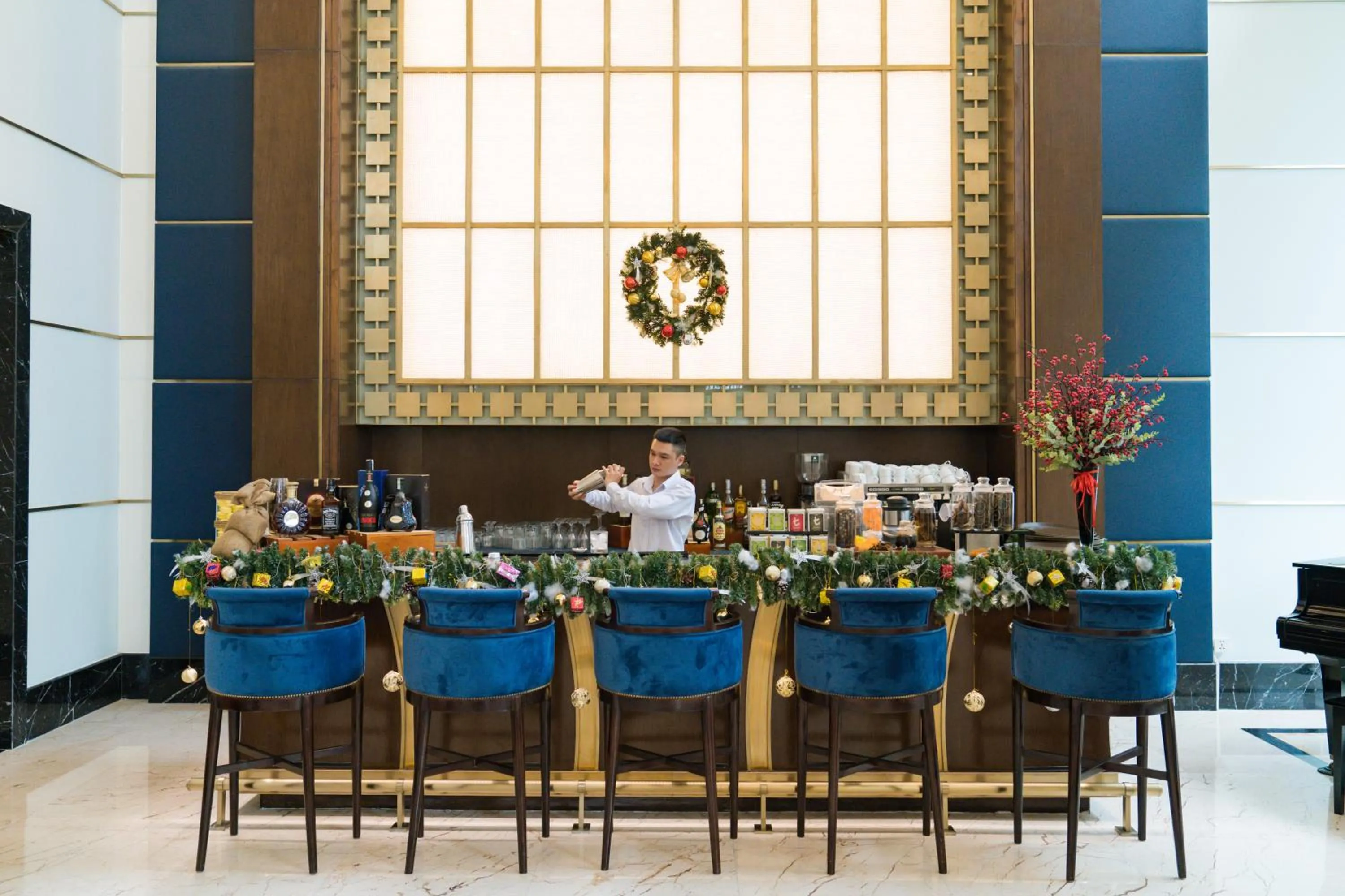 Lobby or reception in Vinpearl Beachfront Nha Trang