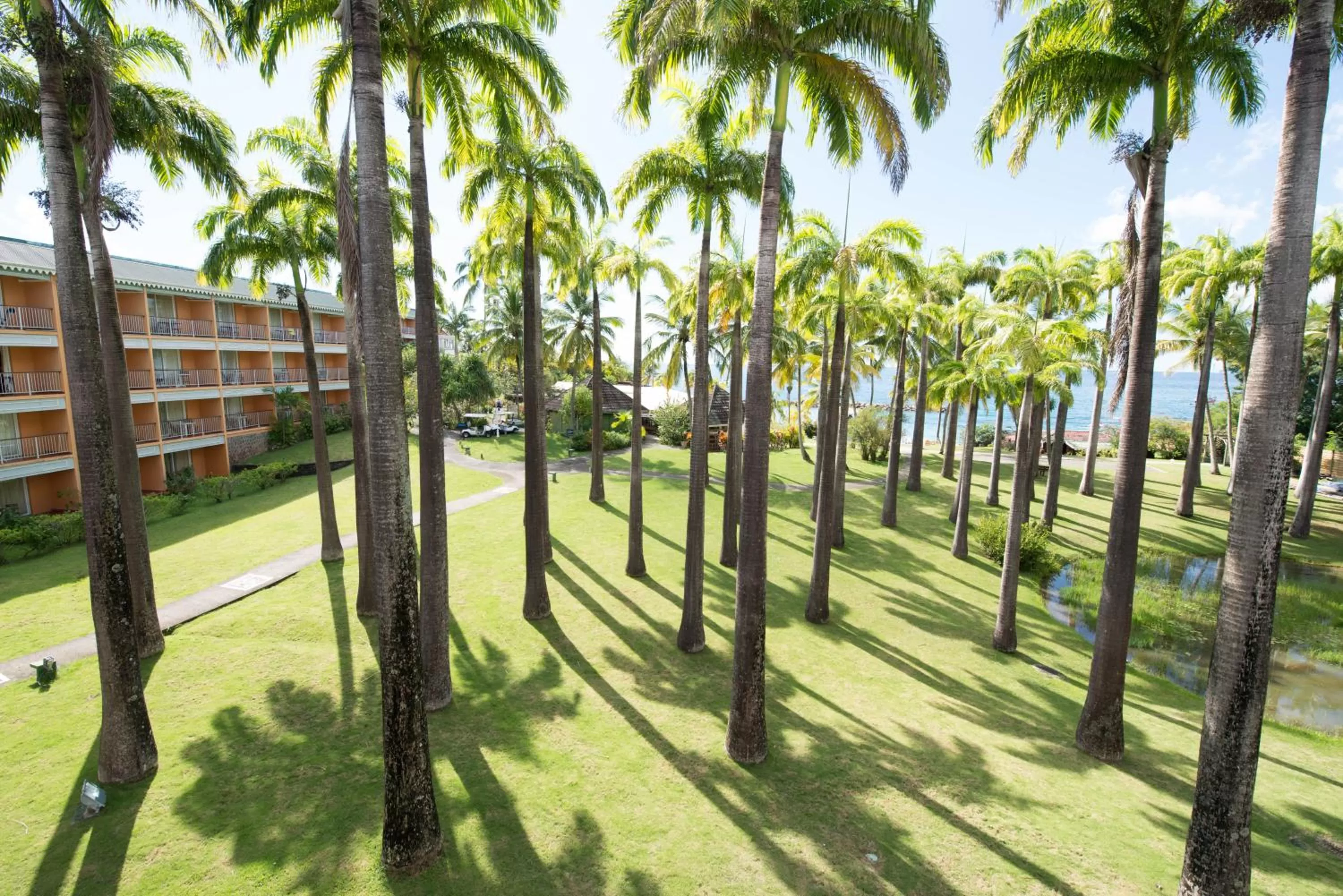 Property building in Hotel Bakoua Martinique