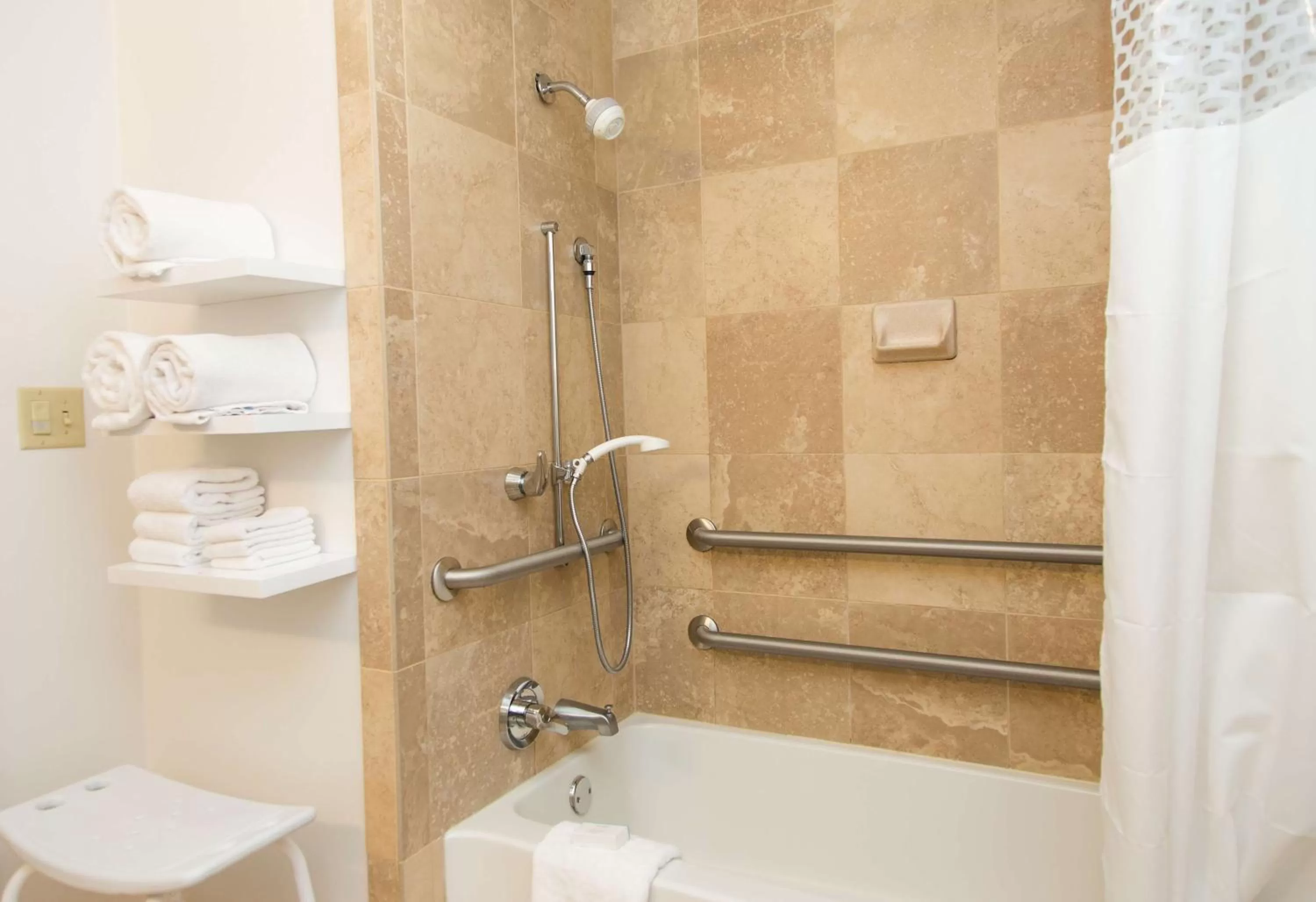 Bathroom in Hampton Inn & Suites Albany-Downtown