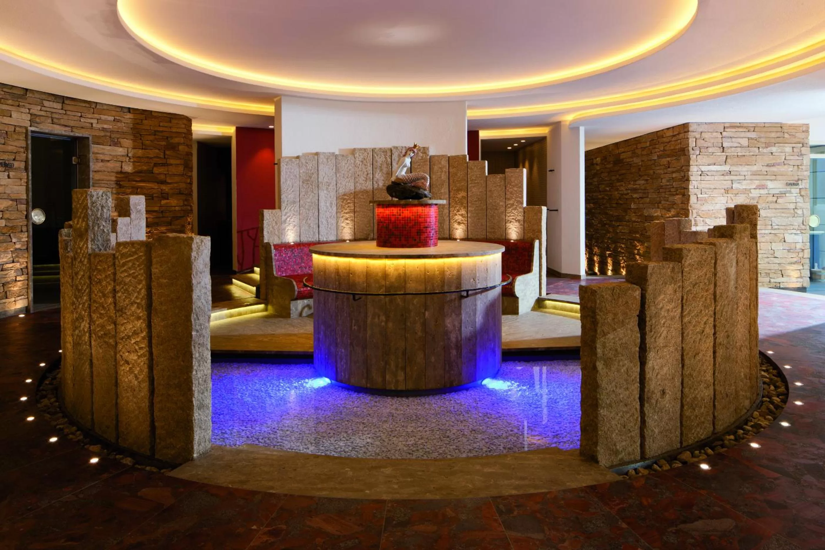 Sauna in Treschers Schwarzwald Hotel