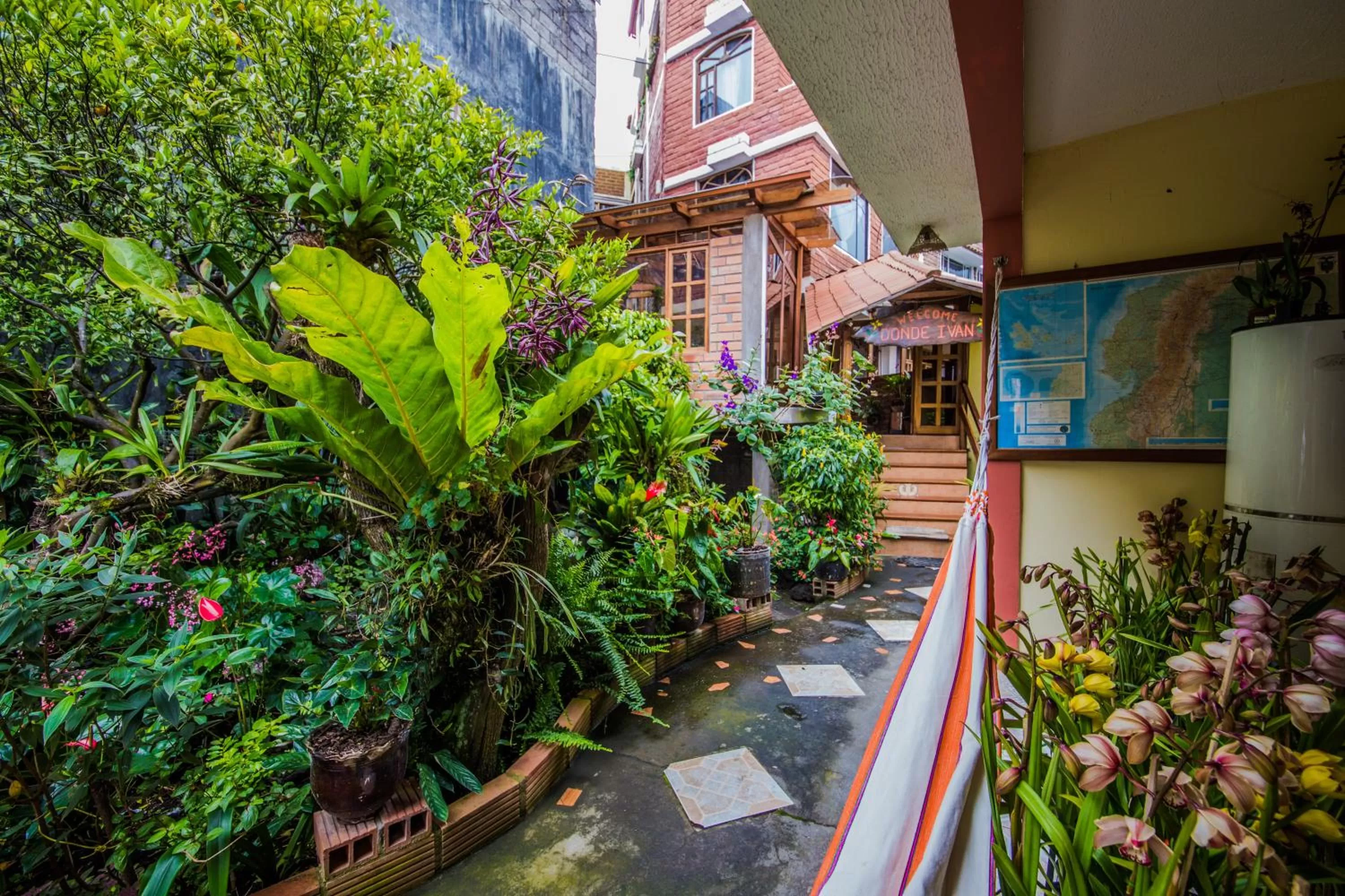 Property building in Hotel Donde Ivan