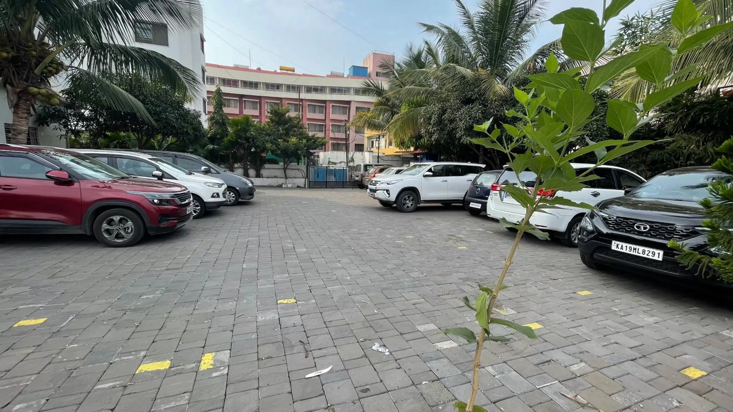 Parking in Hotel Sai Bansi