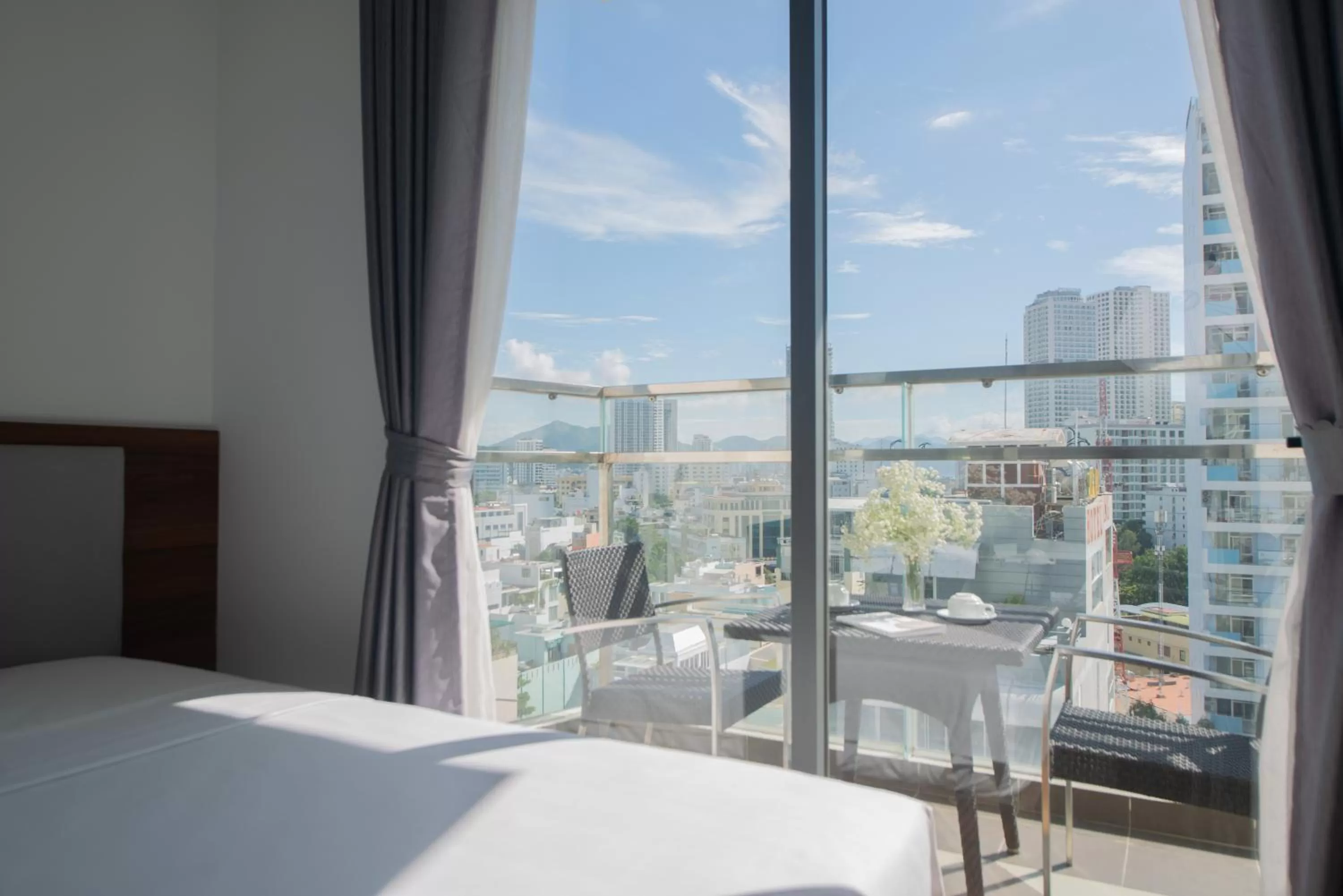 Bed in The Gold Coast Hotel Nha Trang