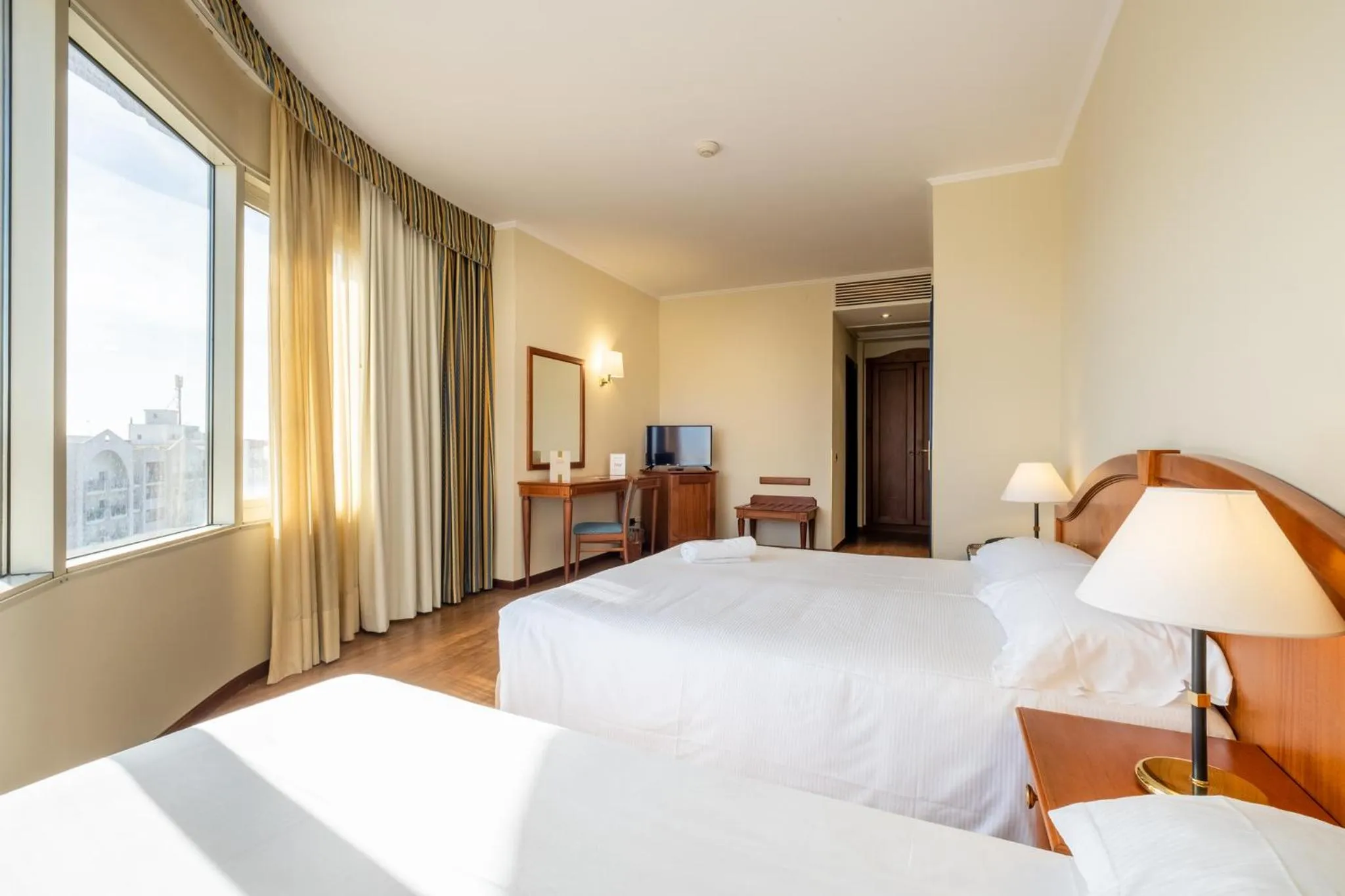 Bed in Hotel President