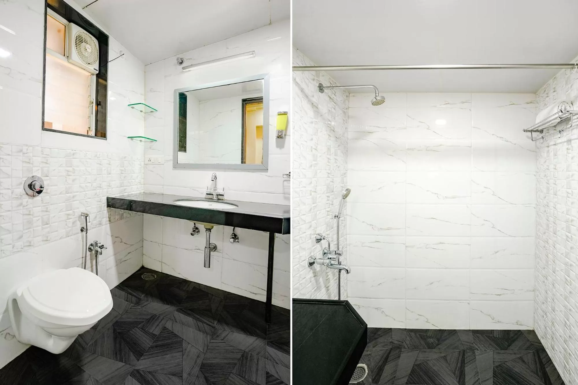 Bathroom in FabHotel Happy Homely Stay - Airport road