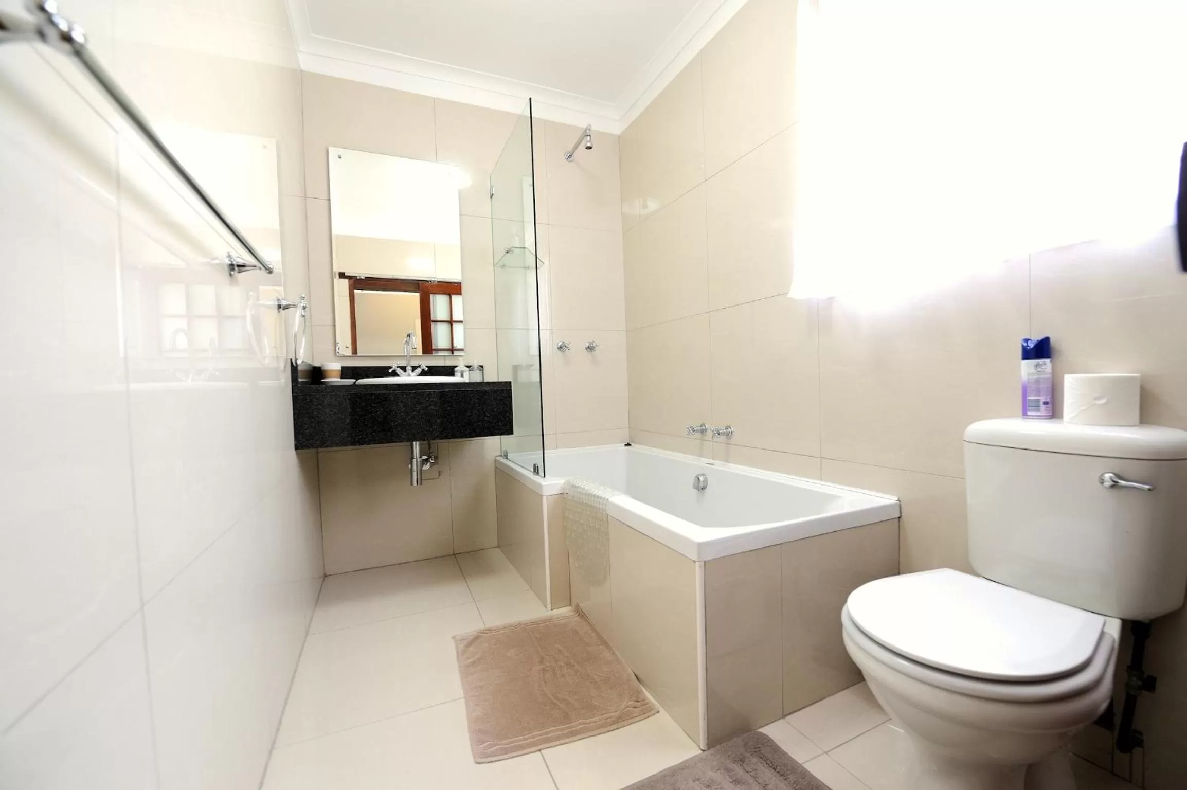 Bathroom in Beachwalk Bed and Breakfast - #Solar Energy #No Loadshedding