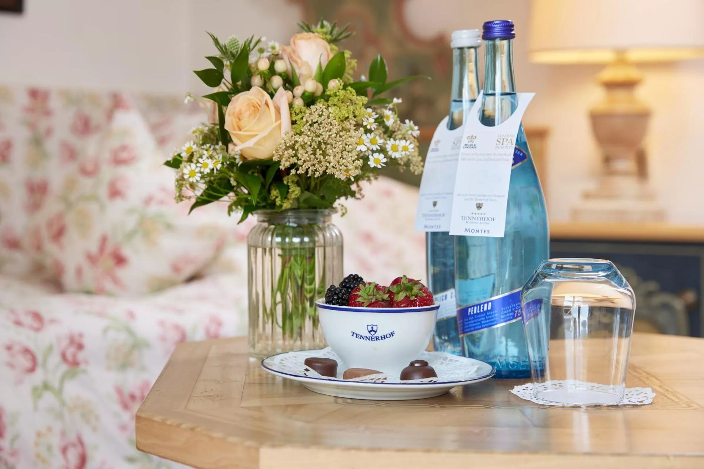 Bedroom in Relais & Châteaux Hotel Tennerhof