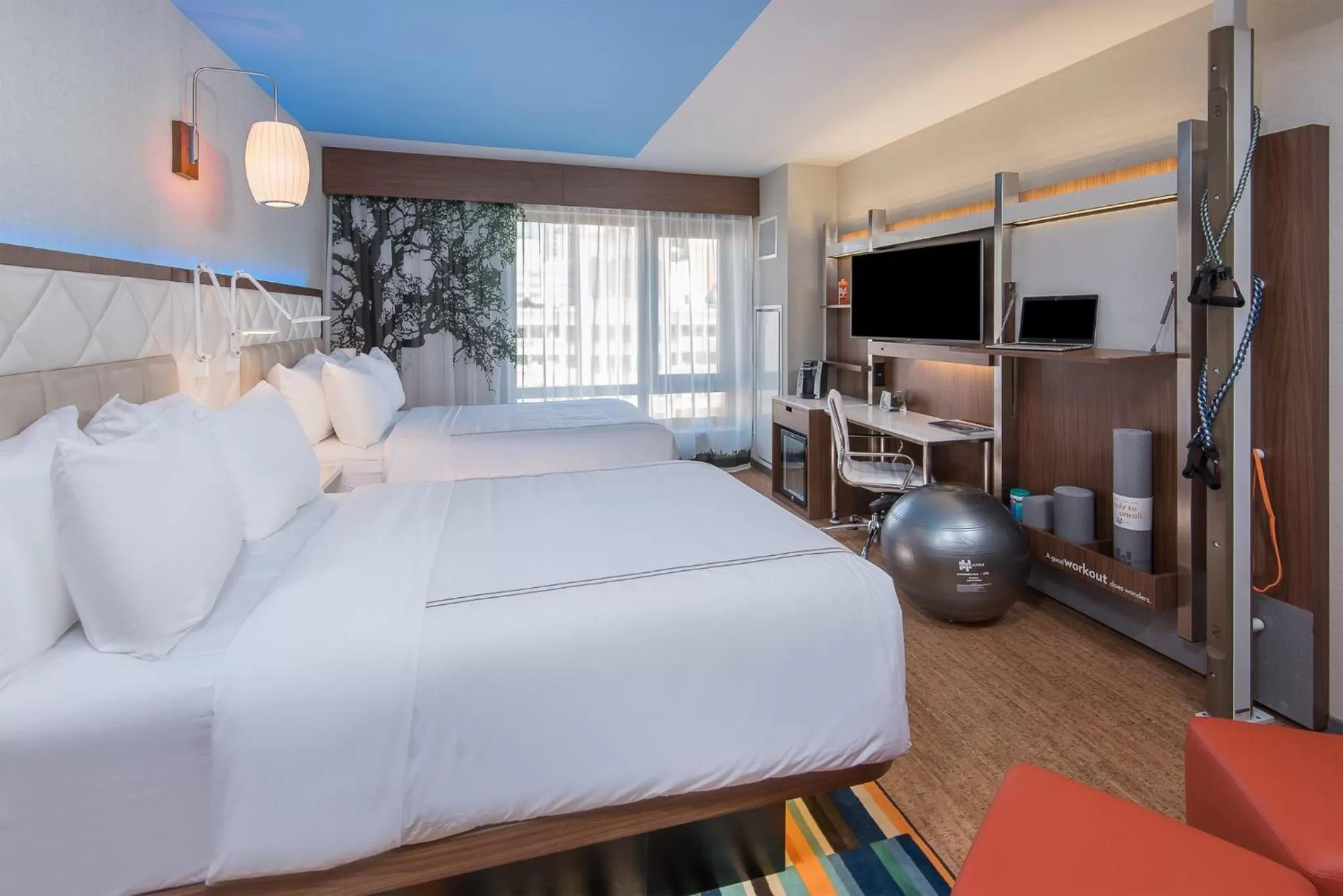 Photo of the whole room, Bed in EVEN Hotel New York - Times Square South by IHG