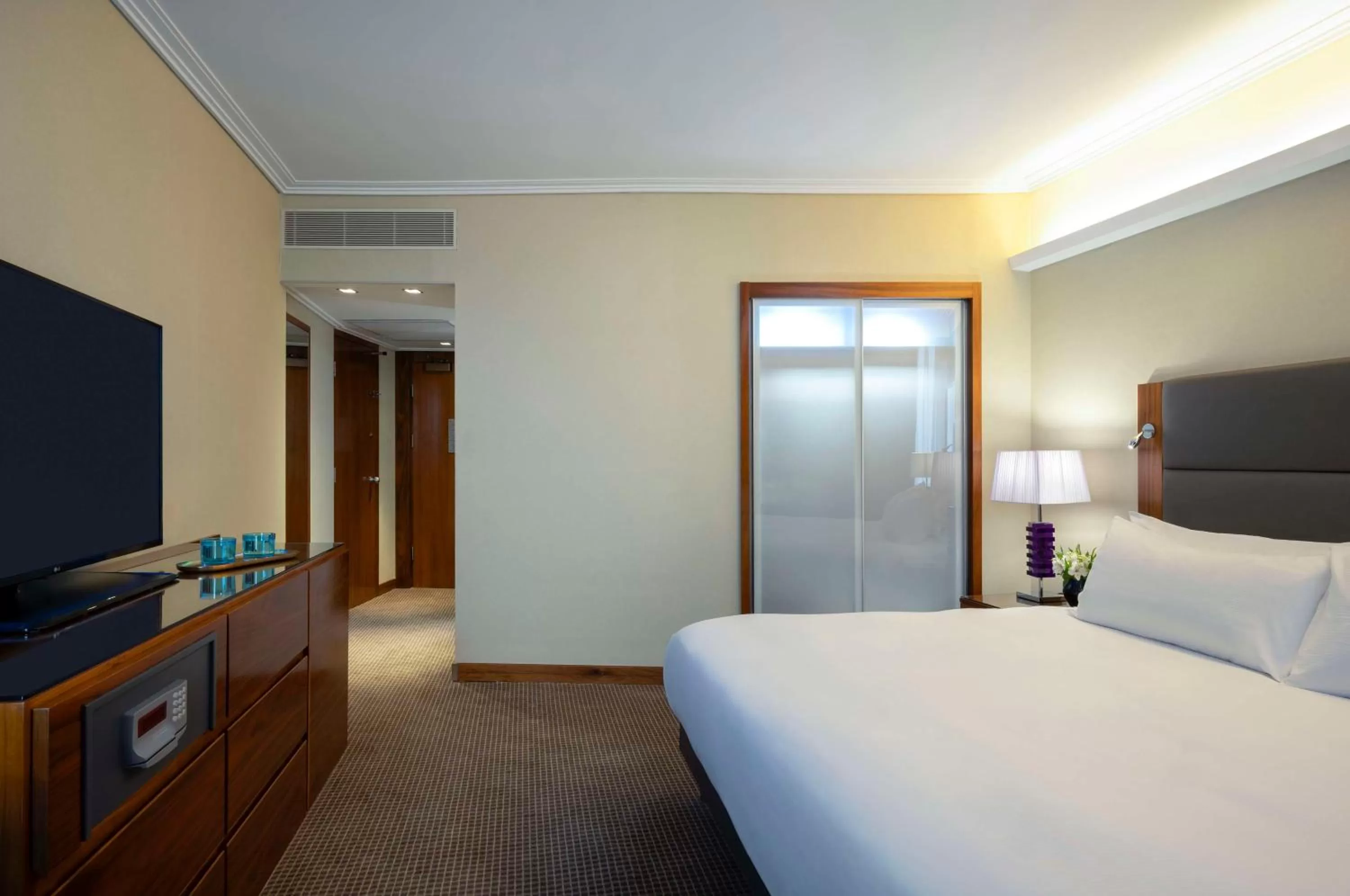 Bed in Hilton Tel Aviv Hotel