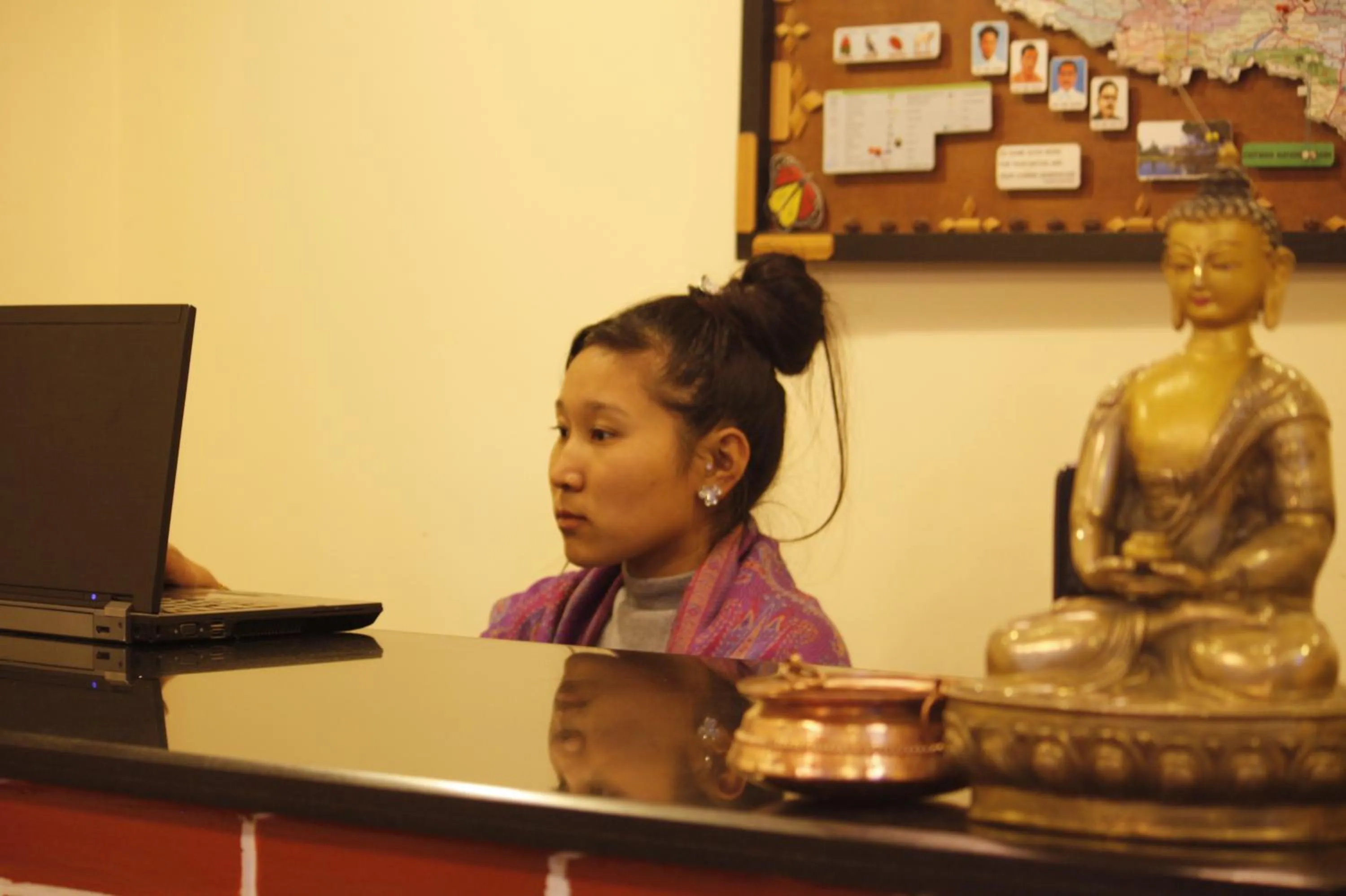 Lobby or reception in Hotel Buddha Land