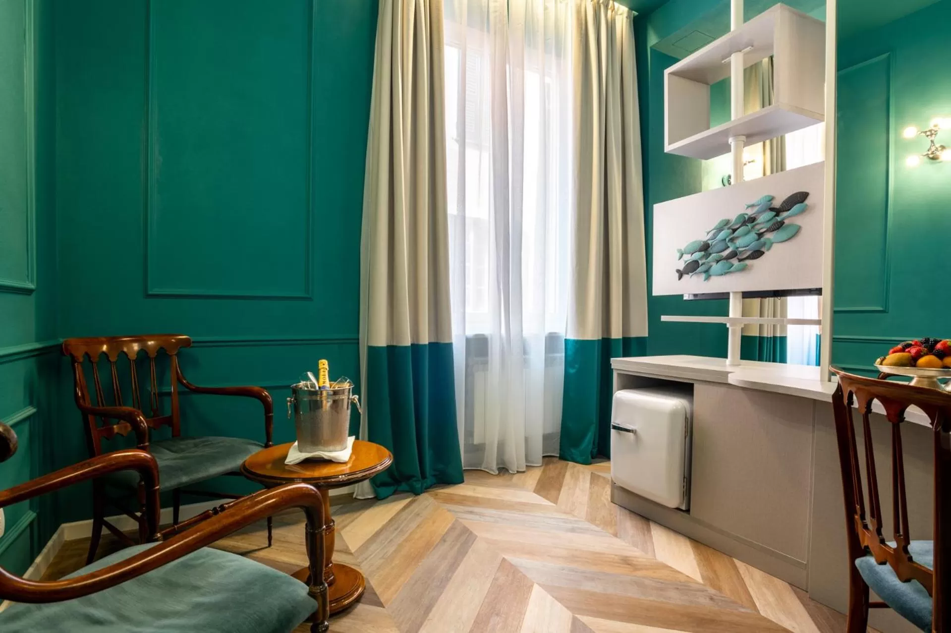 Living room in Hotel Monte Rosa