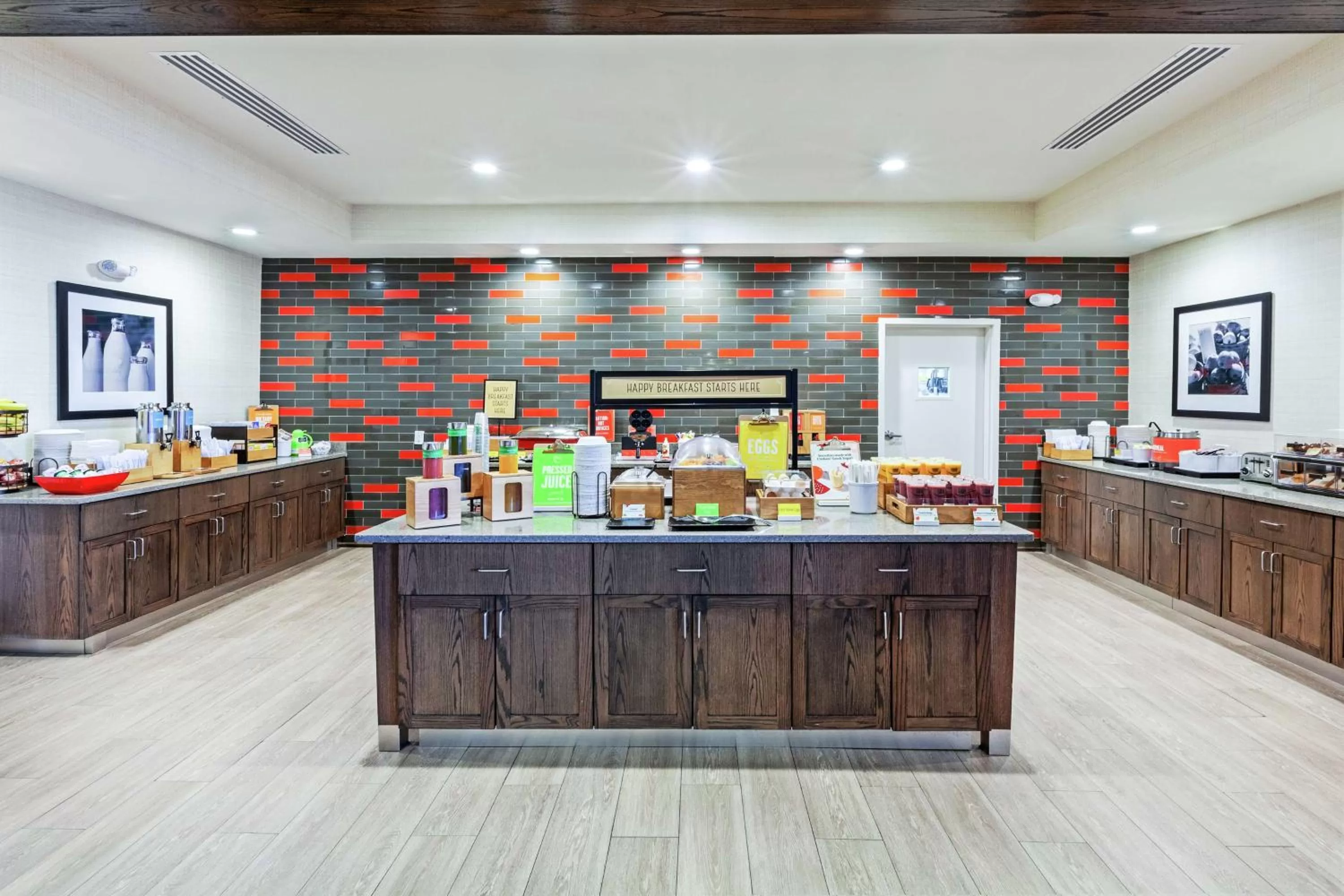 Breakfast in Hampton Inn North Little Rock McCain Mall, AR